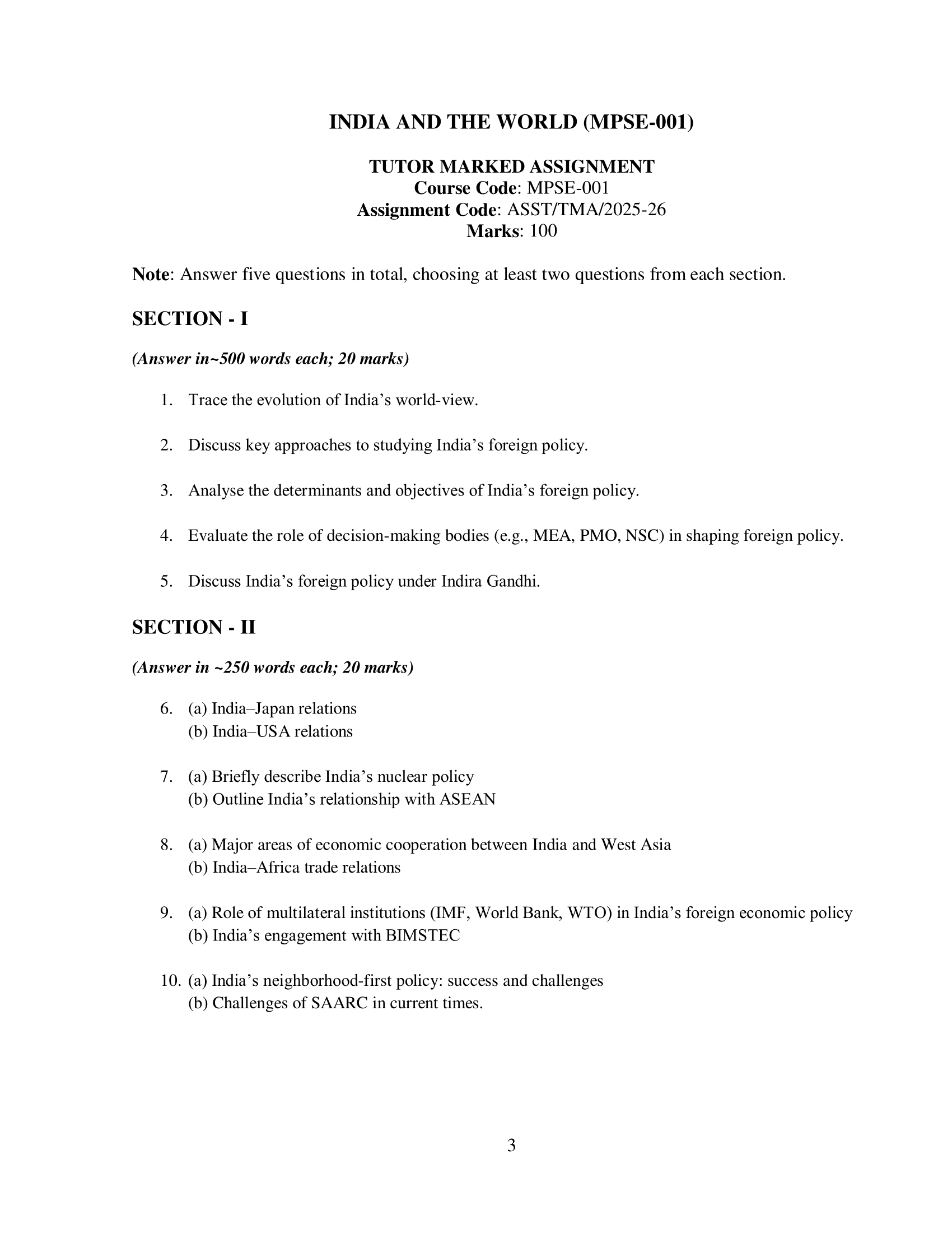 MPSE-001 EM 2025-26 KUNJ PUBLICATION-01
