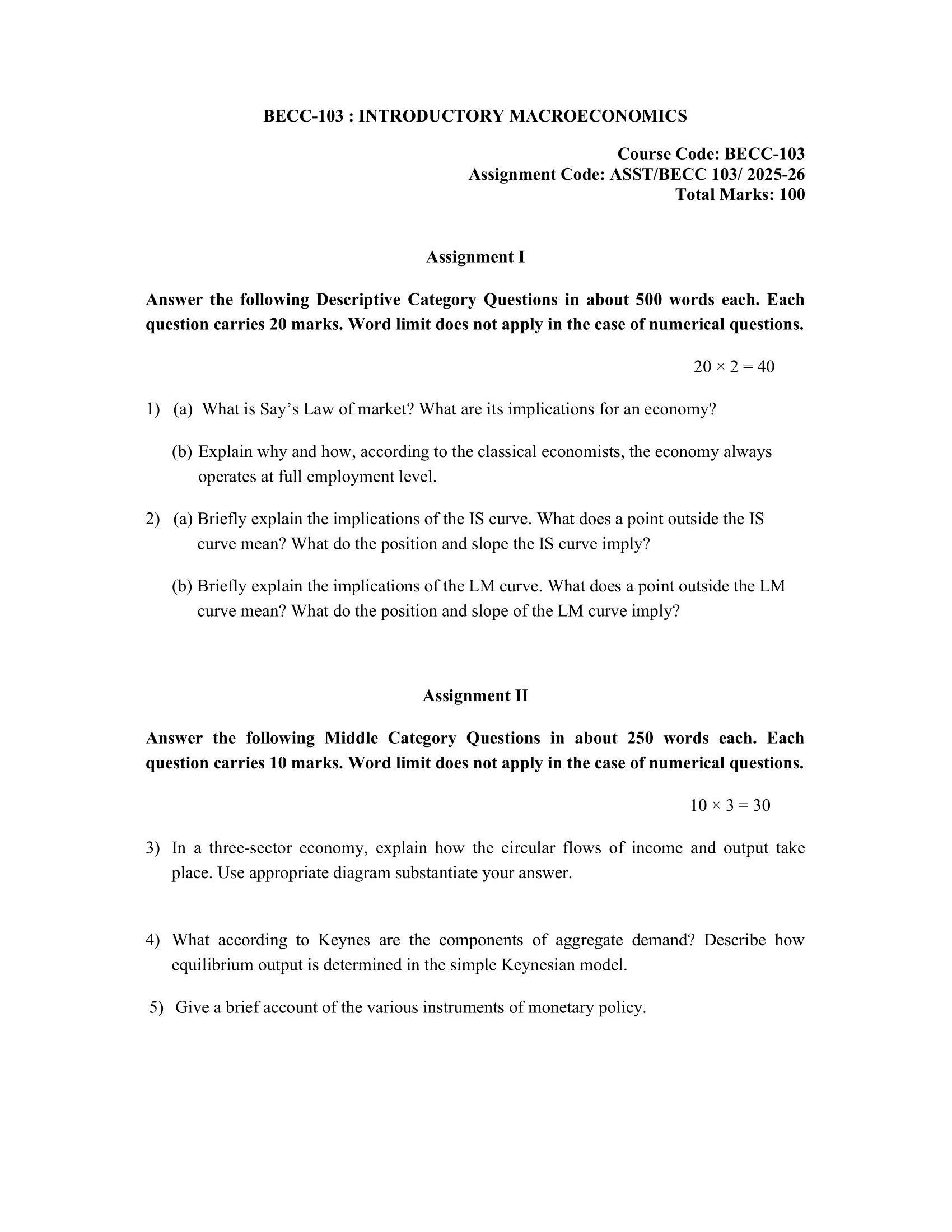 BECC-103 EM 2025-26 KUNJ PUBLICATION-01