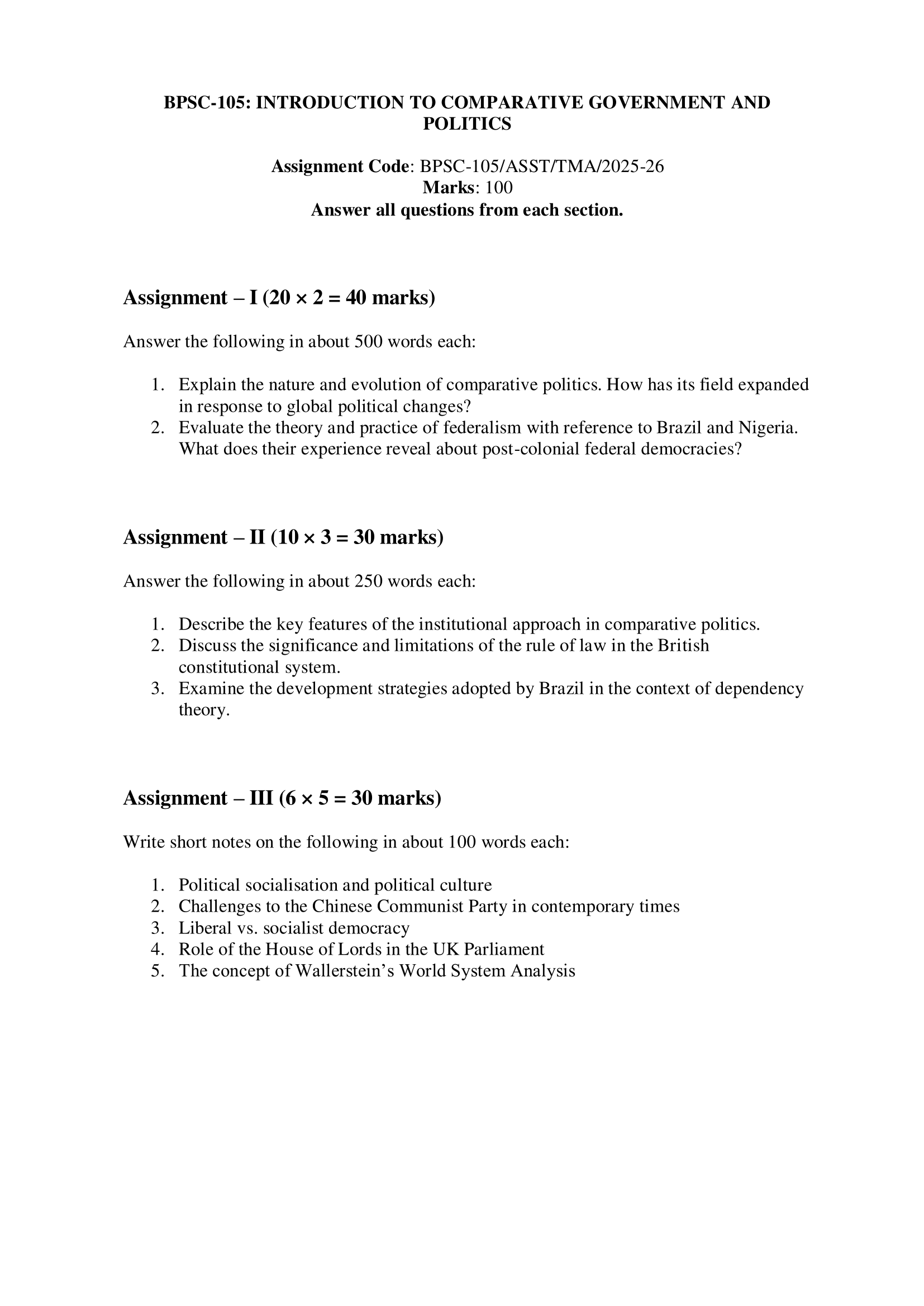 BPSC-105 EM 2025-26 KUNJ PUBLICATION-01