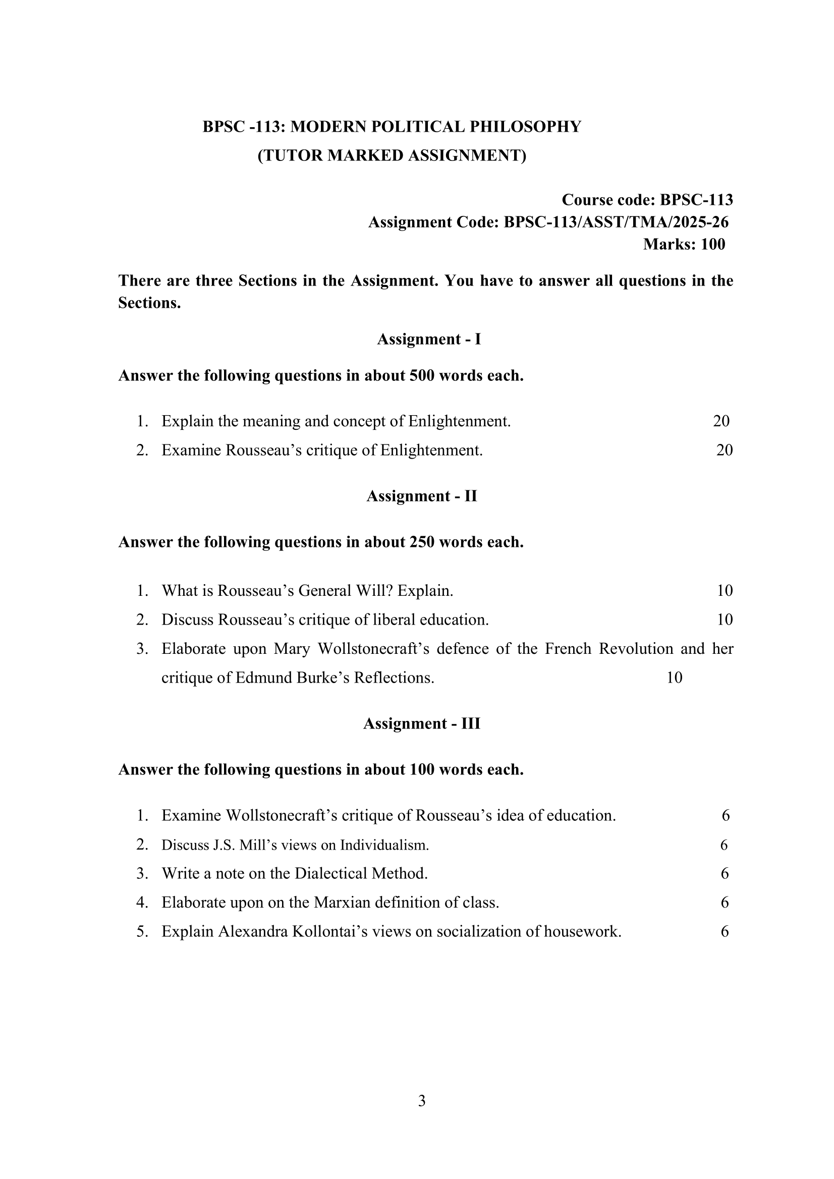 BPSC-113 EM 2025-26 KUNJ PUBLICATION-01