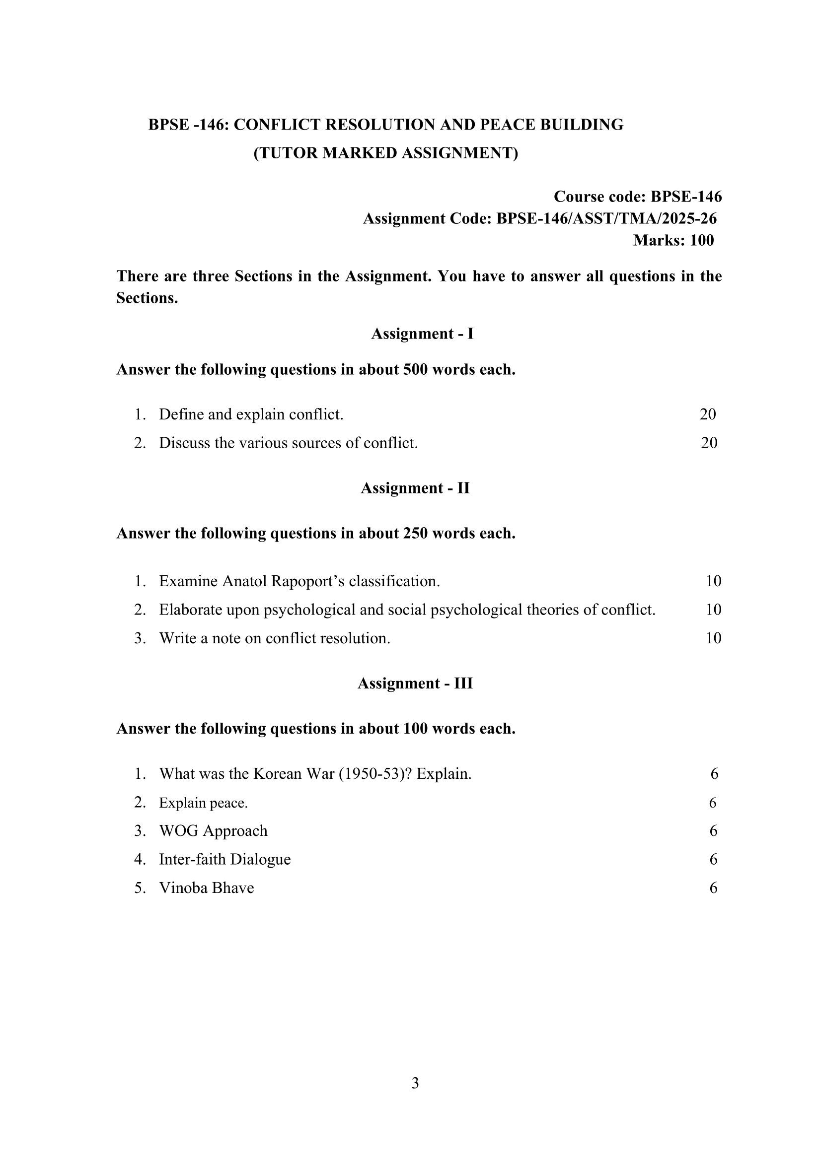BPSE-146 EM 2025-26 KUNJ PUBLICATION-01