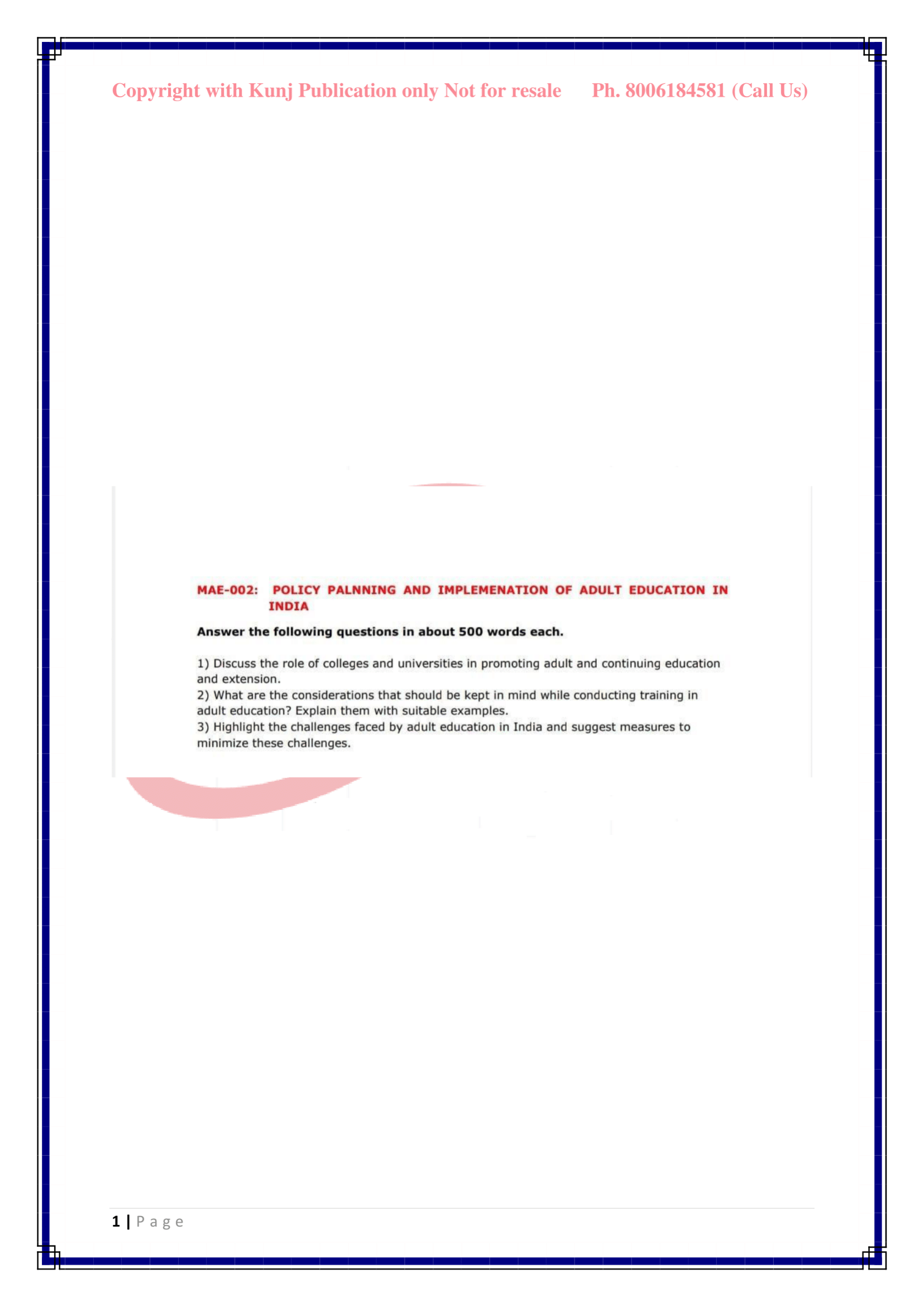 MAE-002 JAN-JULY 2025 KUNJ PUBLICATION-01