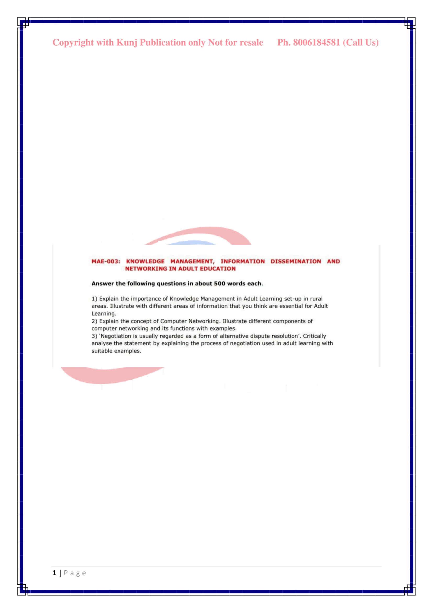 MAE-003 JAN-JULY 2025 KUNJ PUBLICATION-01