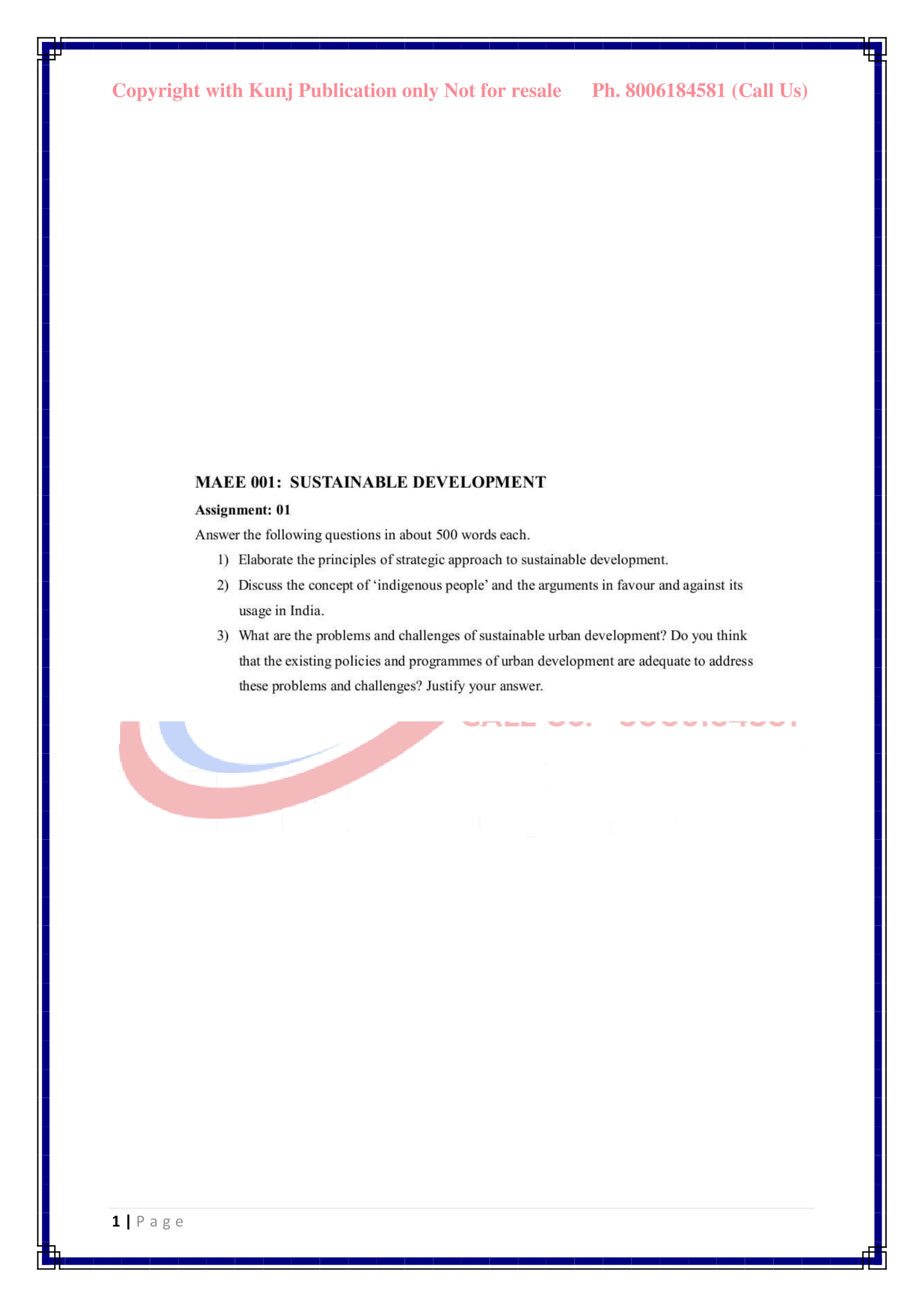 MAEE-001 JAN-JULY 2025 KUNJ PUBLICATION-01