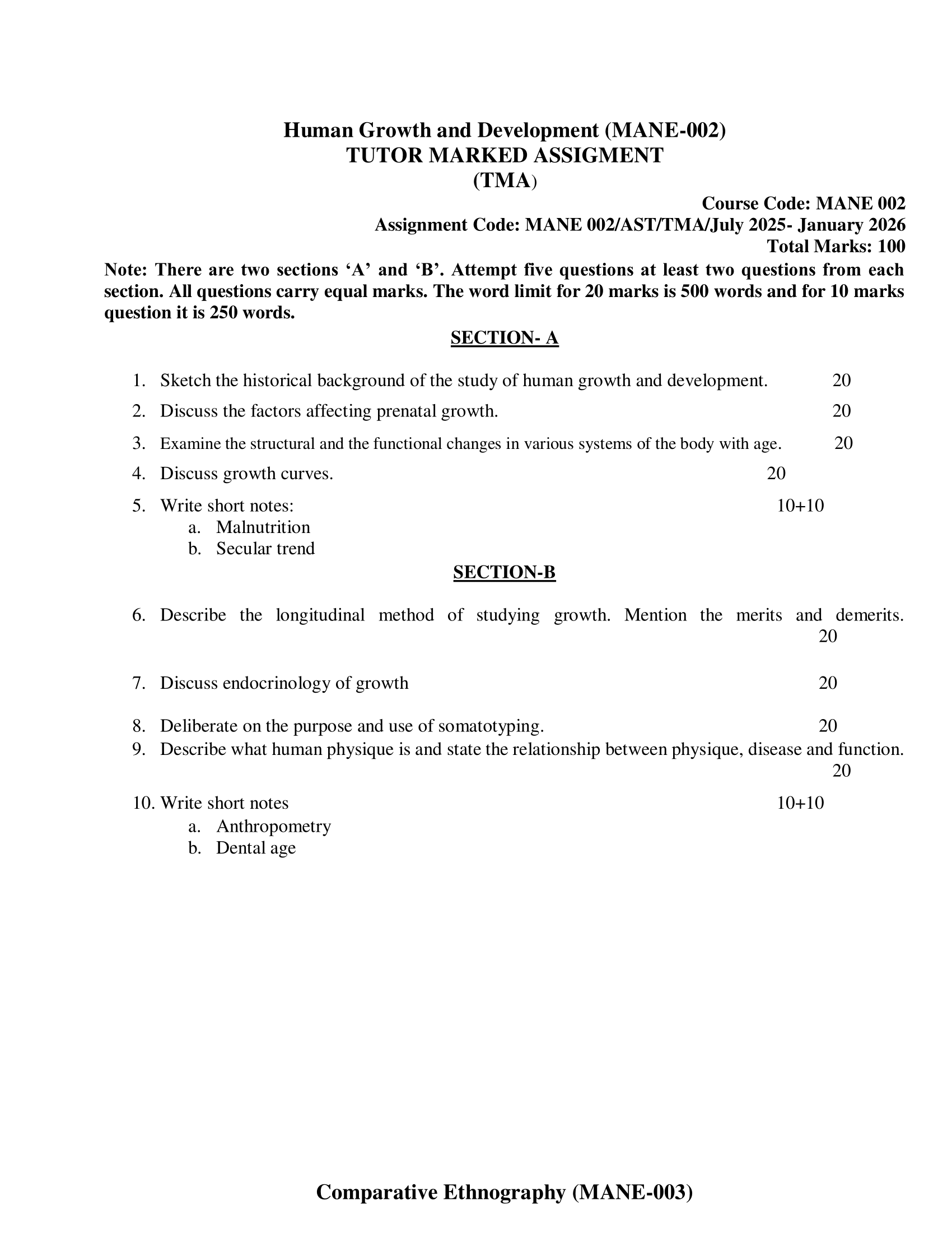 MANE-002 2025-26 KUNJ PUBLICATION-01