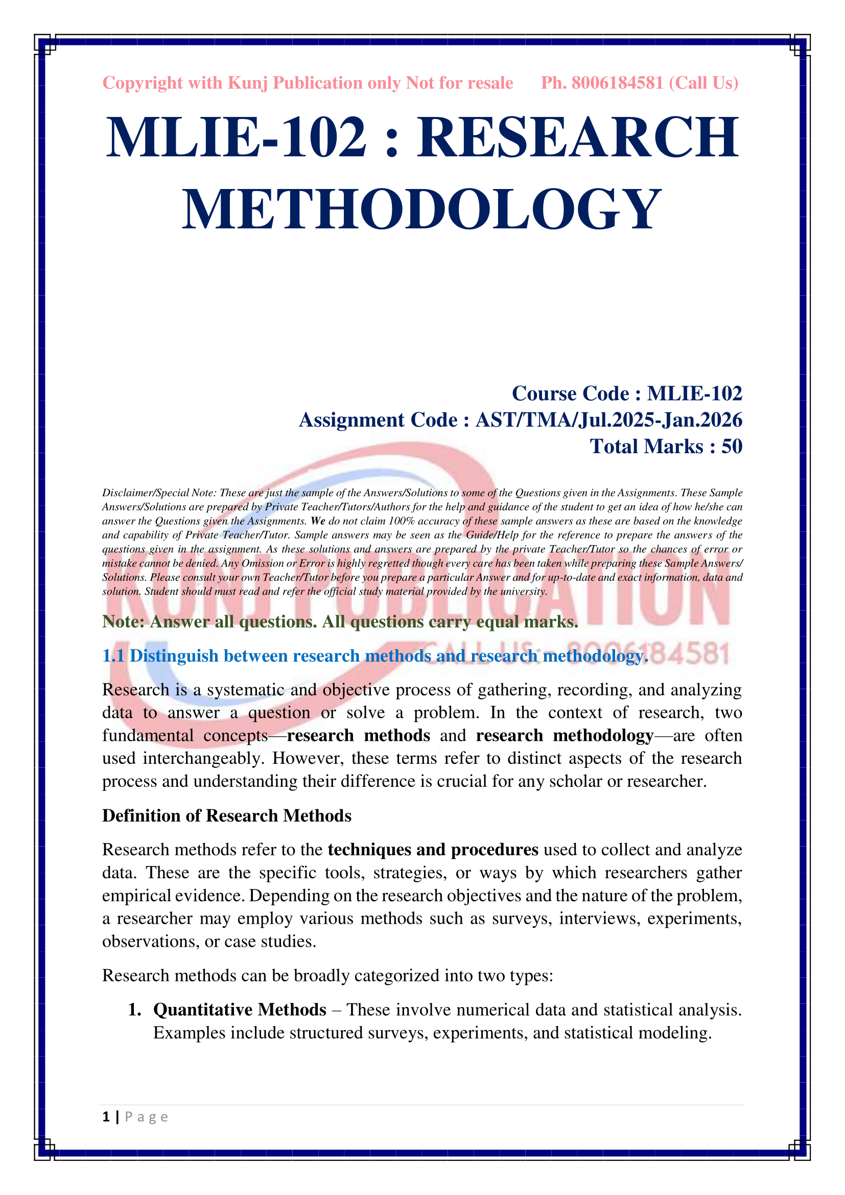 MLIE-102 EM 2025-26 KUNJ PUBLICATION-03