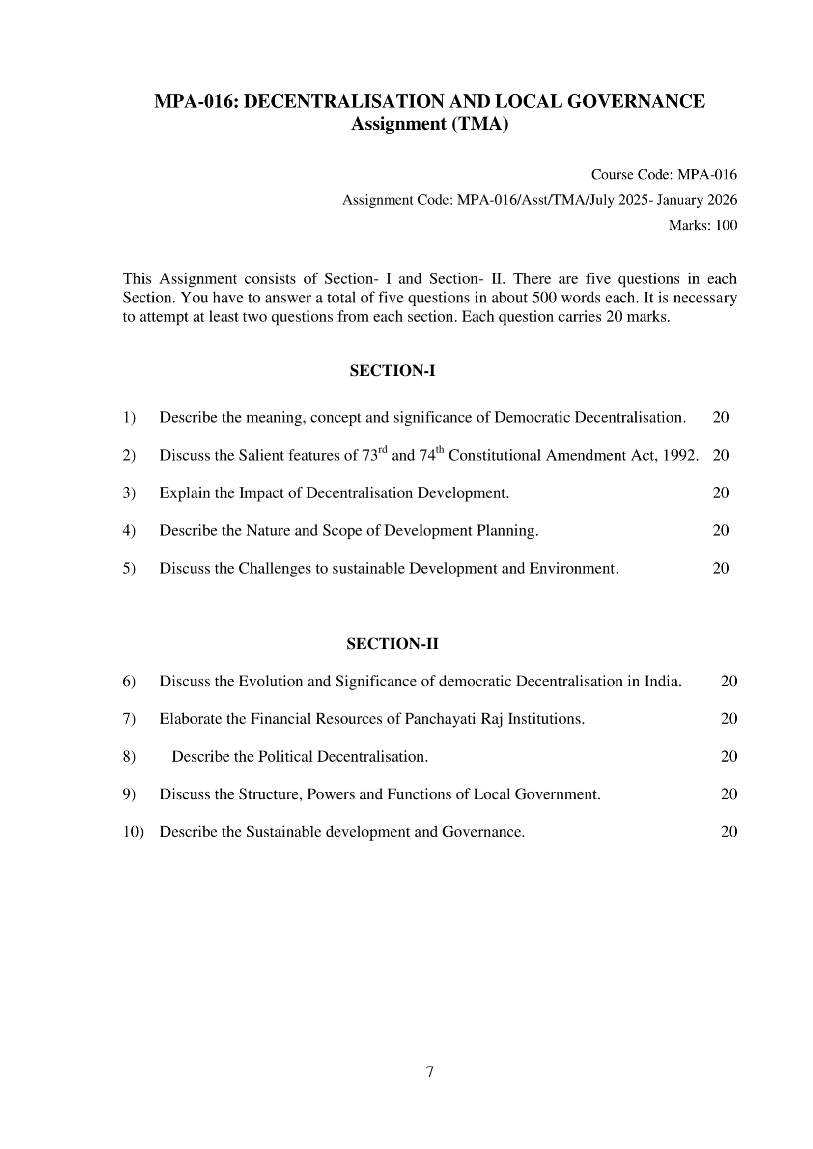 MPA-016 EM 2025-26 KUNJ PUBLICATION-01