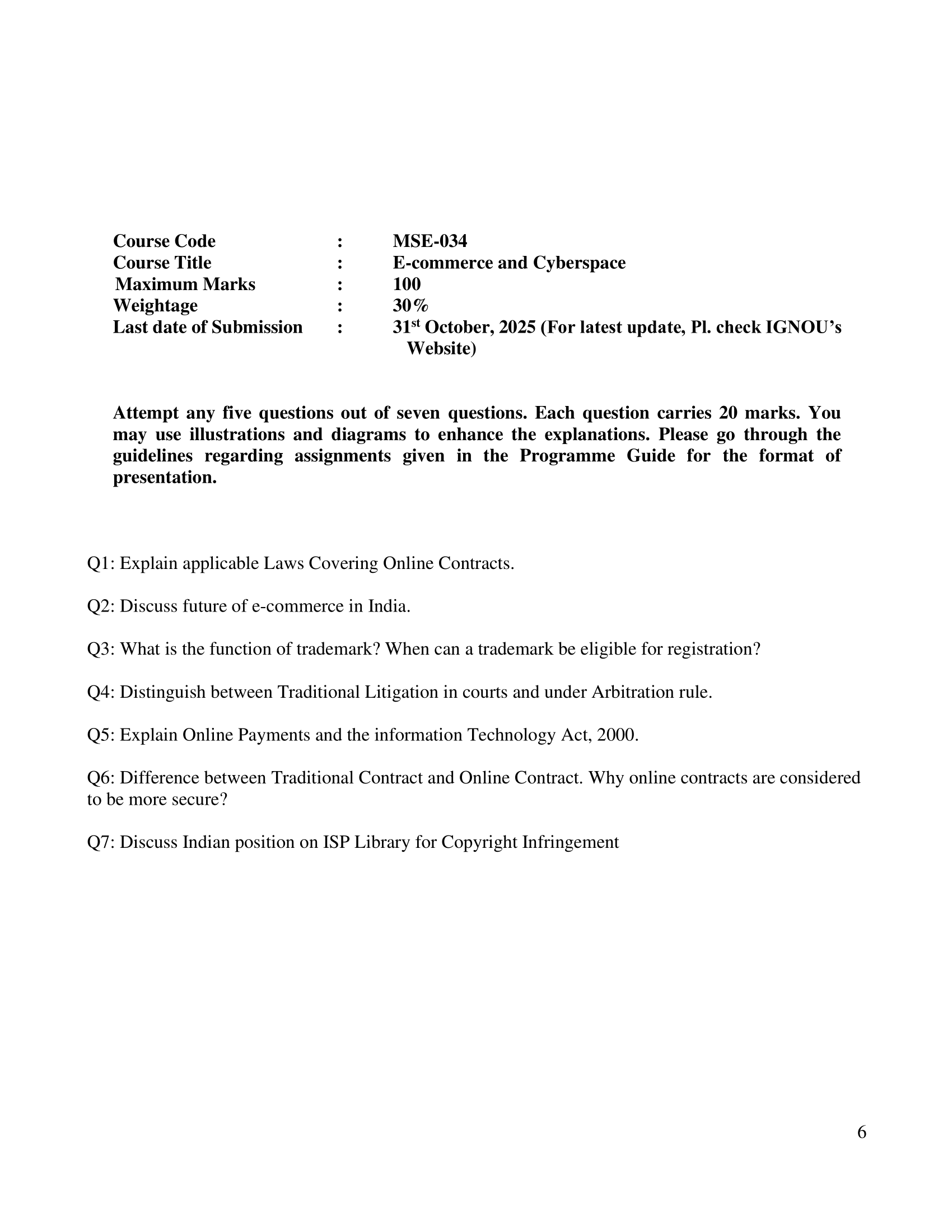 MSE-034 JULY 2025 KUNJ PUBLICATION-01