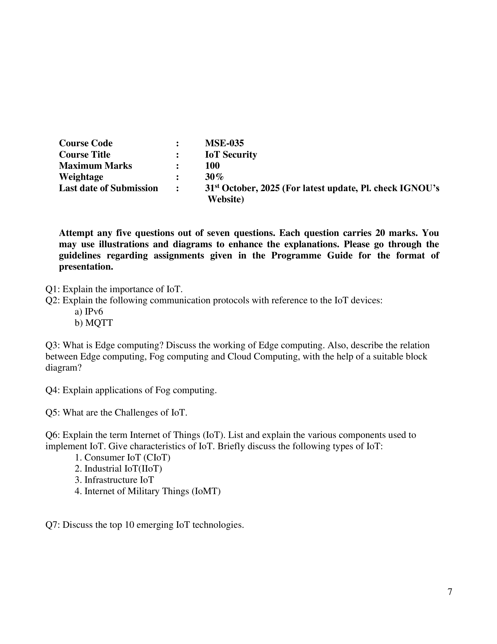 MSE-035 JULY 2025 KUNJ PUBLICATION-01