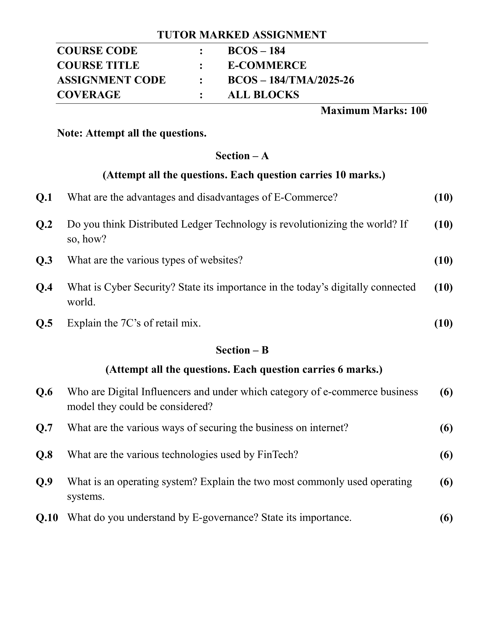 BCOS-184 EM 2025-26 KUNJ PUBLICATION-01