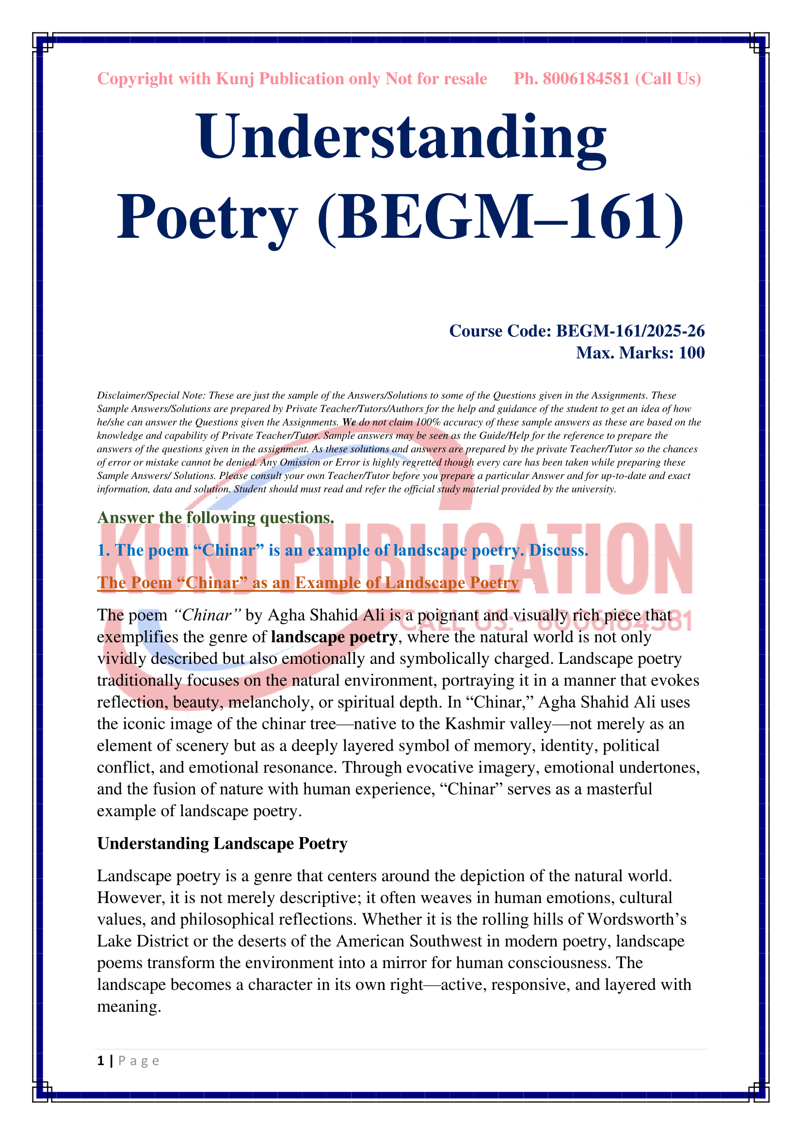 BEGM-161 EM 2025-26 KUNJ PUBLICATION-02