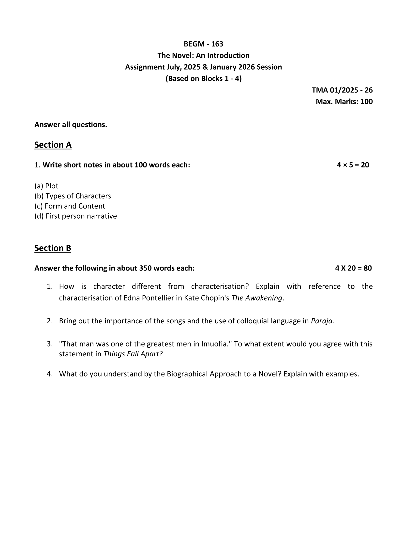 BEGM-163 EM 2025-26 KUNJ PUBLICATION-01