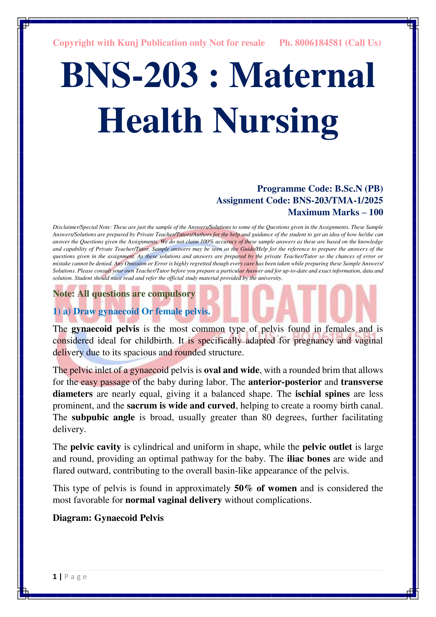 BNS-203 TMA-1 EM 2025 KUNJ PUBLICATION-02