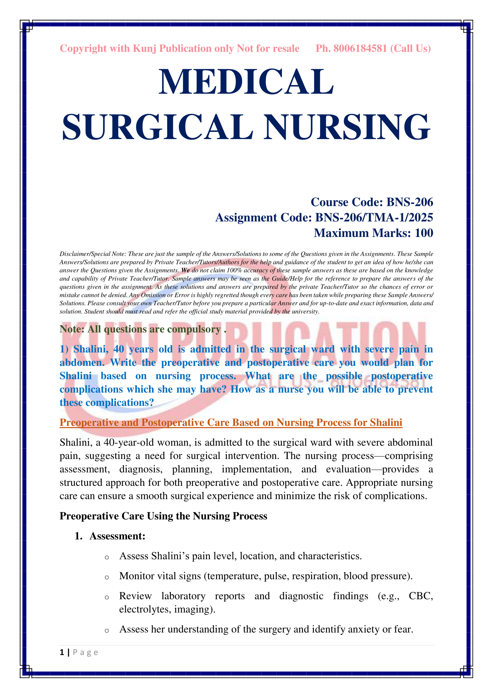 BNS-206 TMA-1 EM 2025 KUNJ PUBLICATION-02