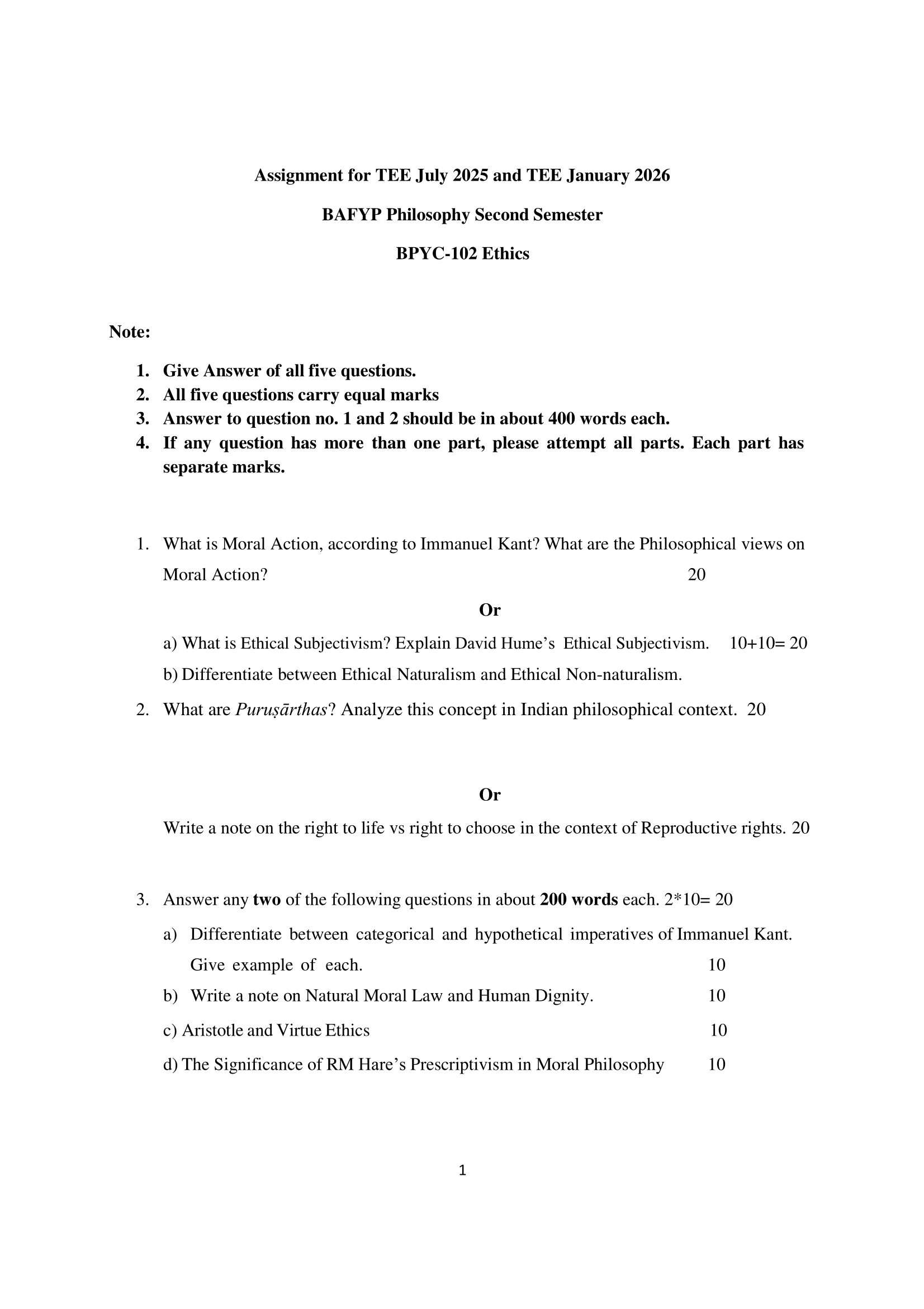 BPYC-102 EM 2025-26 KUNJ PUBLICATION-01