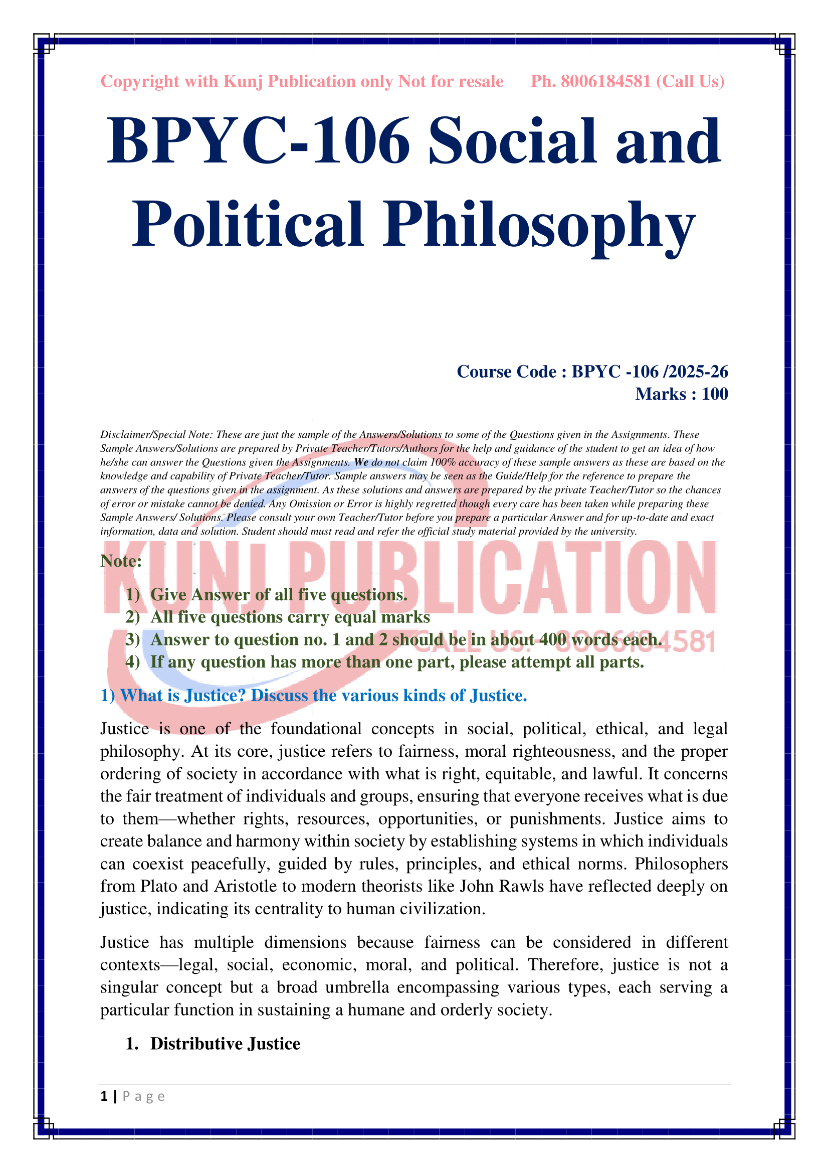 BPYC-106 EM 2025-26 KUNJ PUBLICATION-03