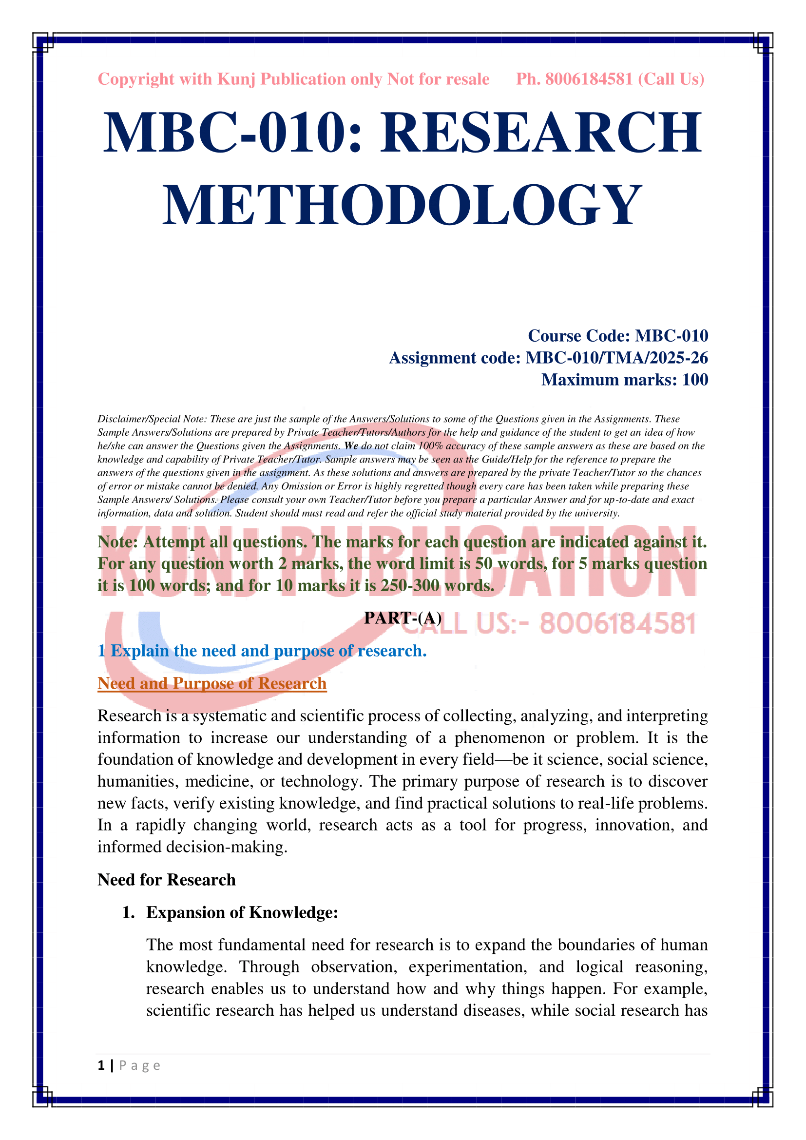 MBC-010 EM 2025-26 KUNJ PUBLICATION-02