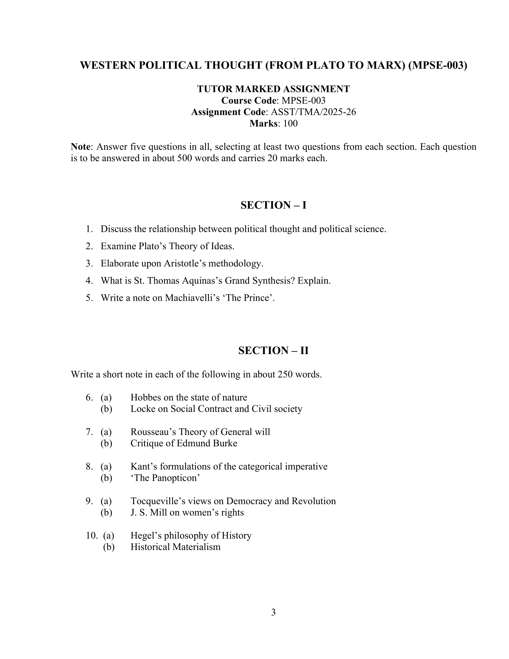 MPSE-003 EM 2025-26 KUNJ PUBLICATION-01