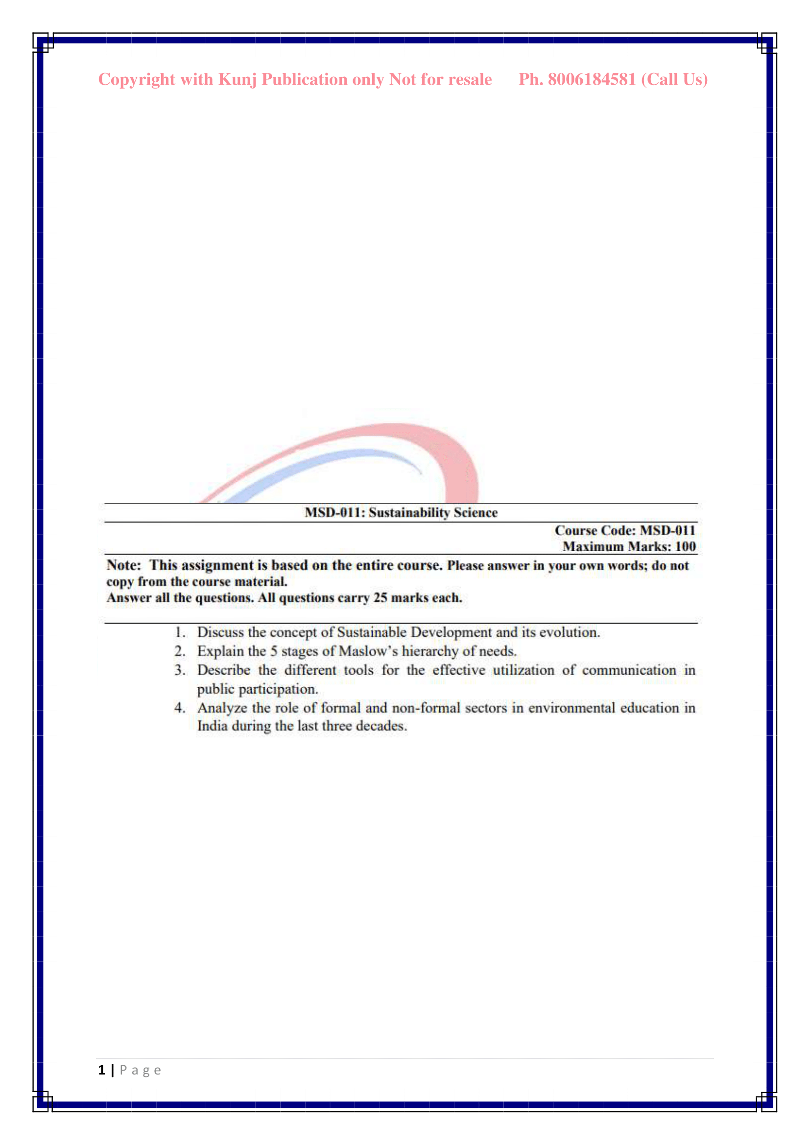 MSD-011 EM 2025 KUNJ PUBLICATION-01