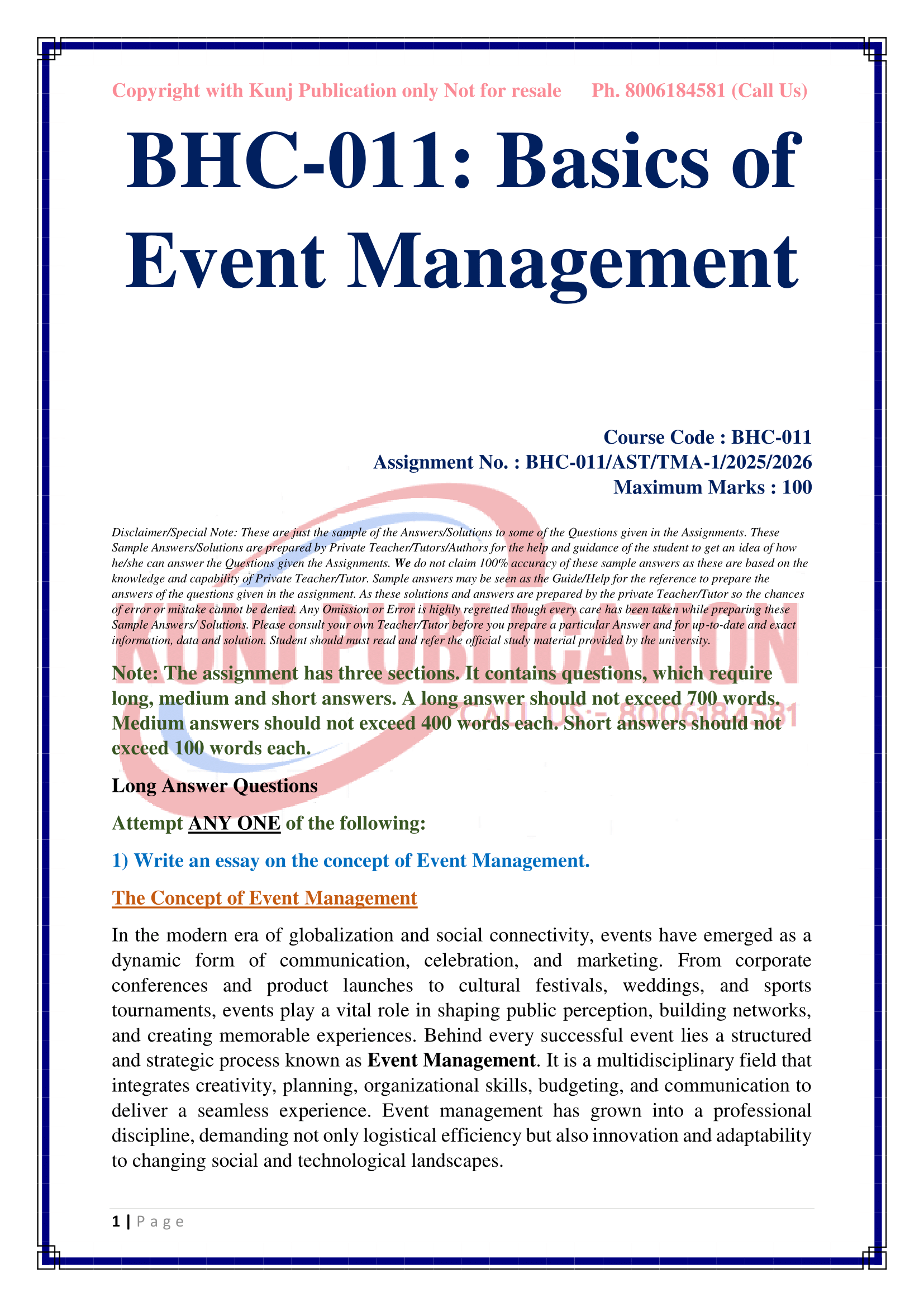 BHC-011 EM 2025-26 KUNJ PUBLICATION-02