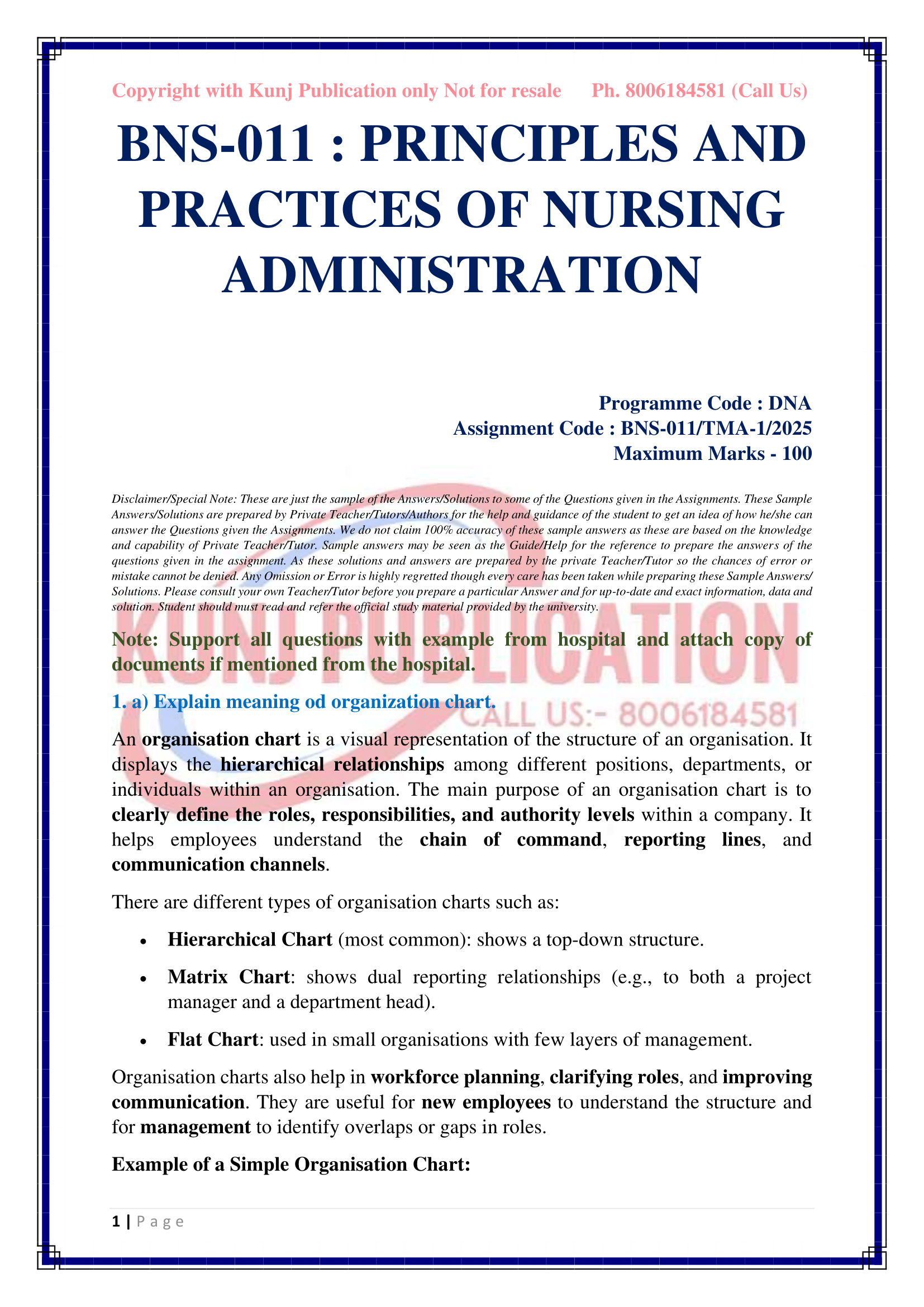 BNS-011 TMA-01 EM 2025 KUNJ PUBLICATION-02