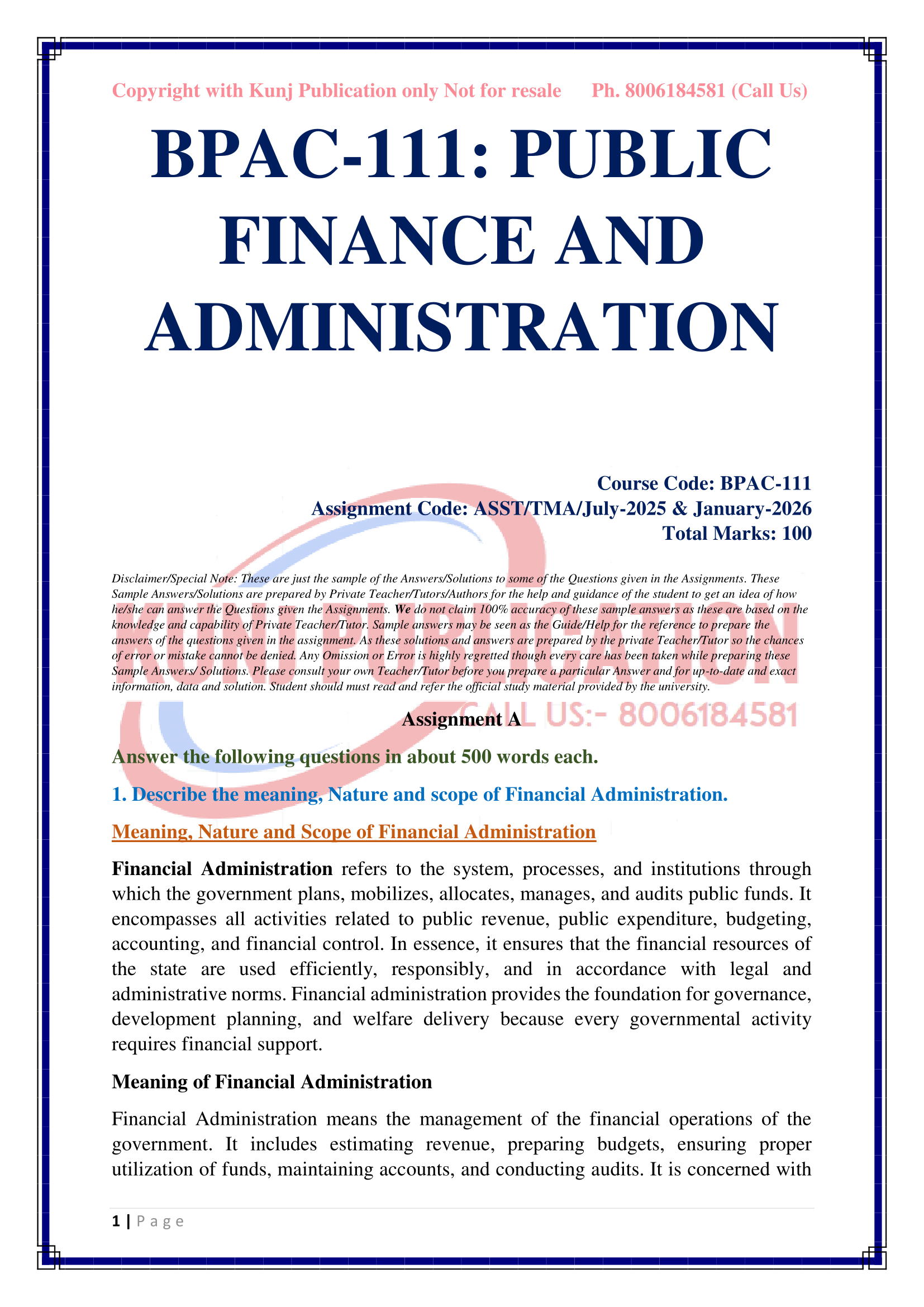 BPAC-111 EM 2025-26 KUNJ PUBLICATION-02