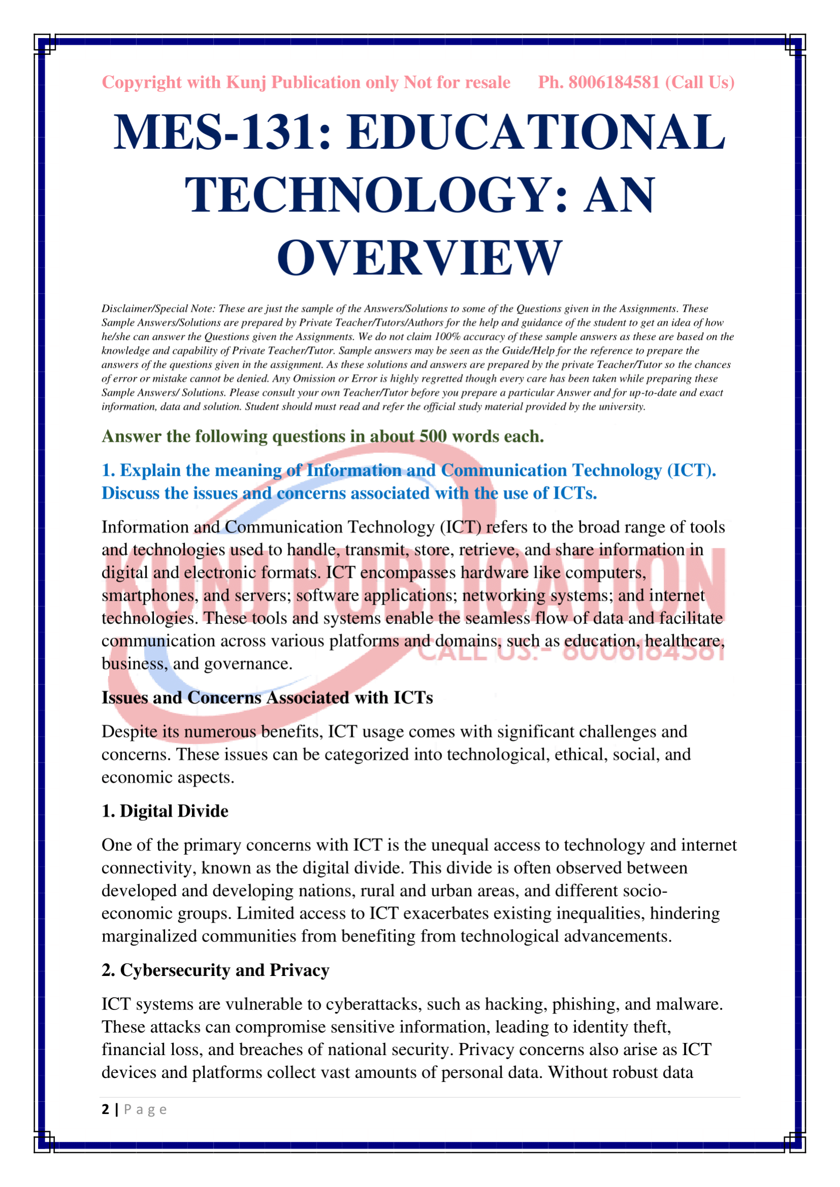 MES-131 EM JAN-JULY 2025 KUNJ PUBLICATION-2