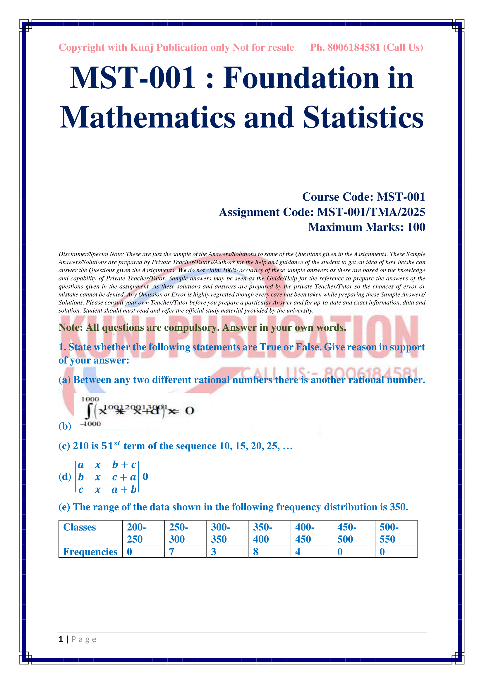 MST-001 EM 2025 KUNJ PUBLICATION-03
