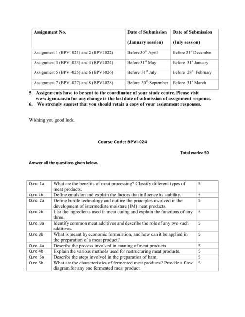 IGNOU BPVI-024 SOLVED ASSIGNMENT 2026 ENGLISH MEDIUM