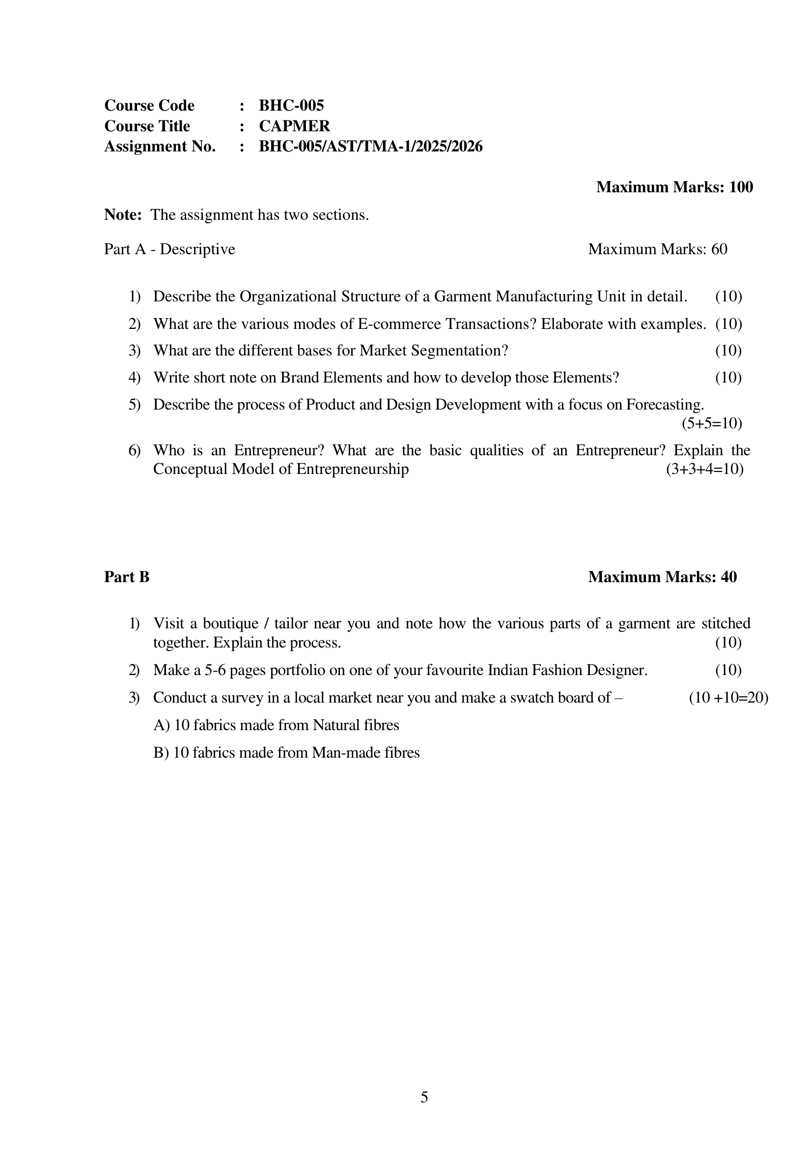 BHC-005 EM 2025-26 KUNJ PUBLICATION-01