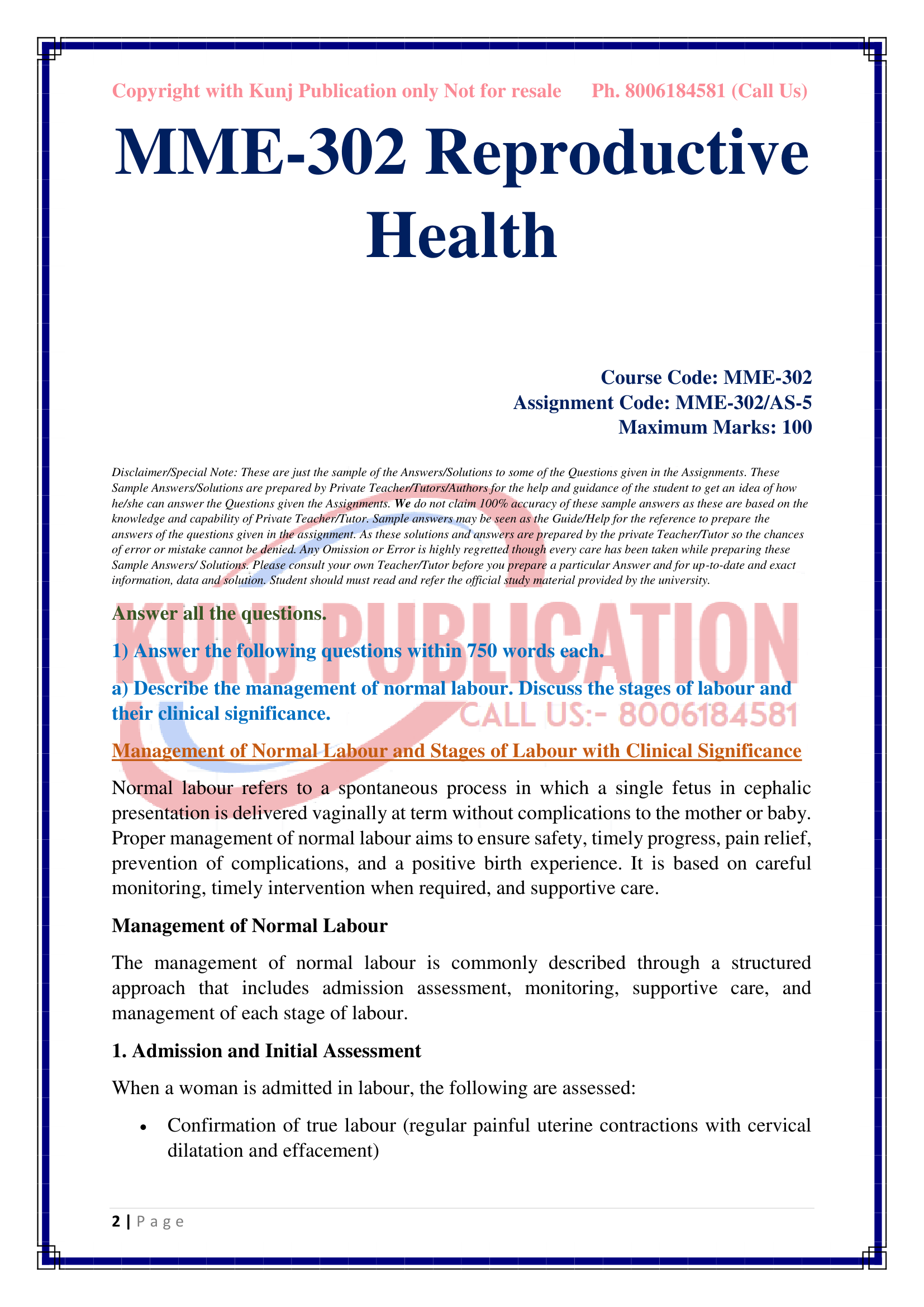 MME-302 AS-5, 2026 KUNJ PUBLICATION-02