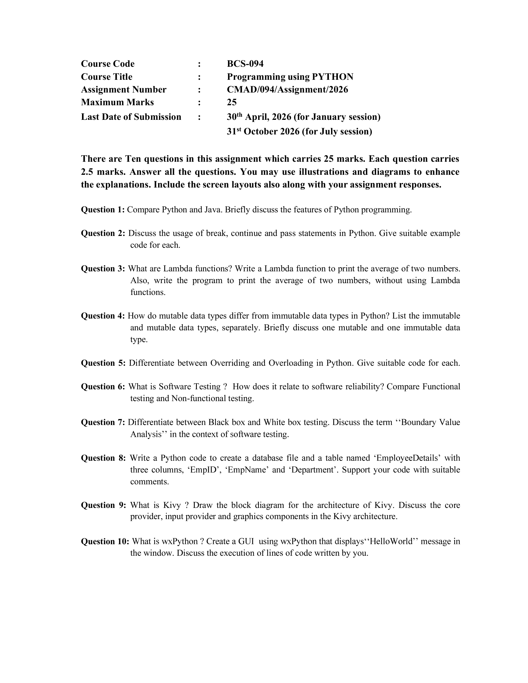 BCS-094 EM 2026 KUNJ PUBLICATION-1