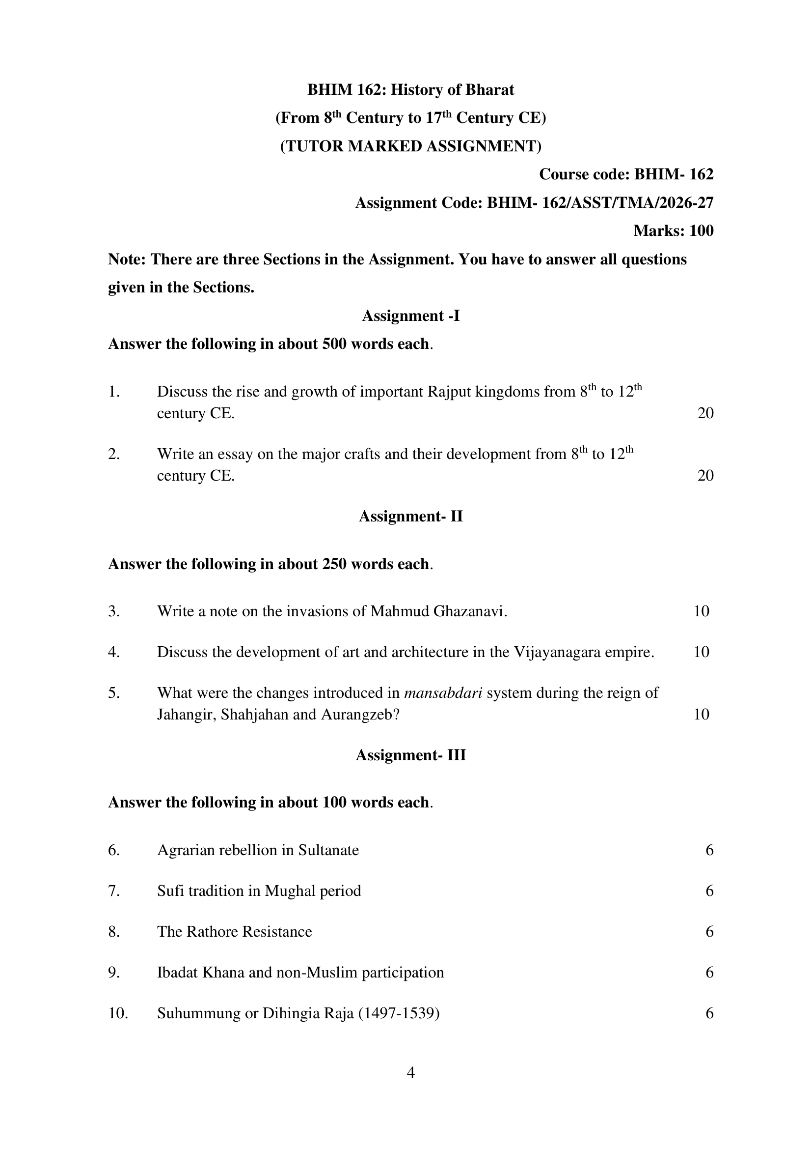 BHIM-162 EM 2026-27 KUNJ PUBLICATION-01