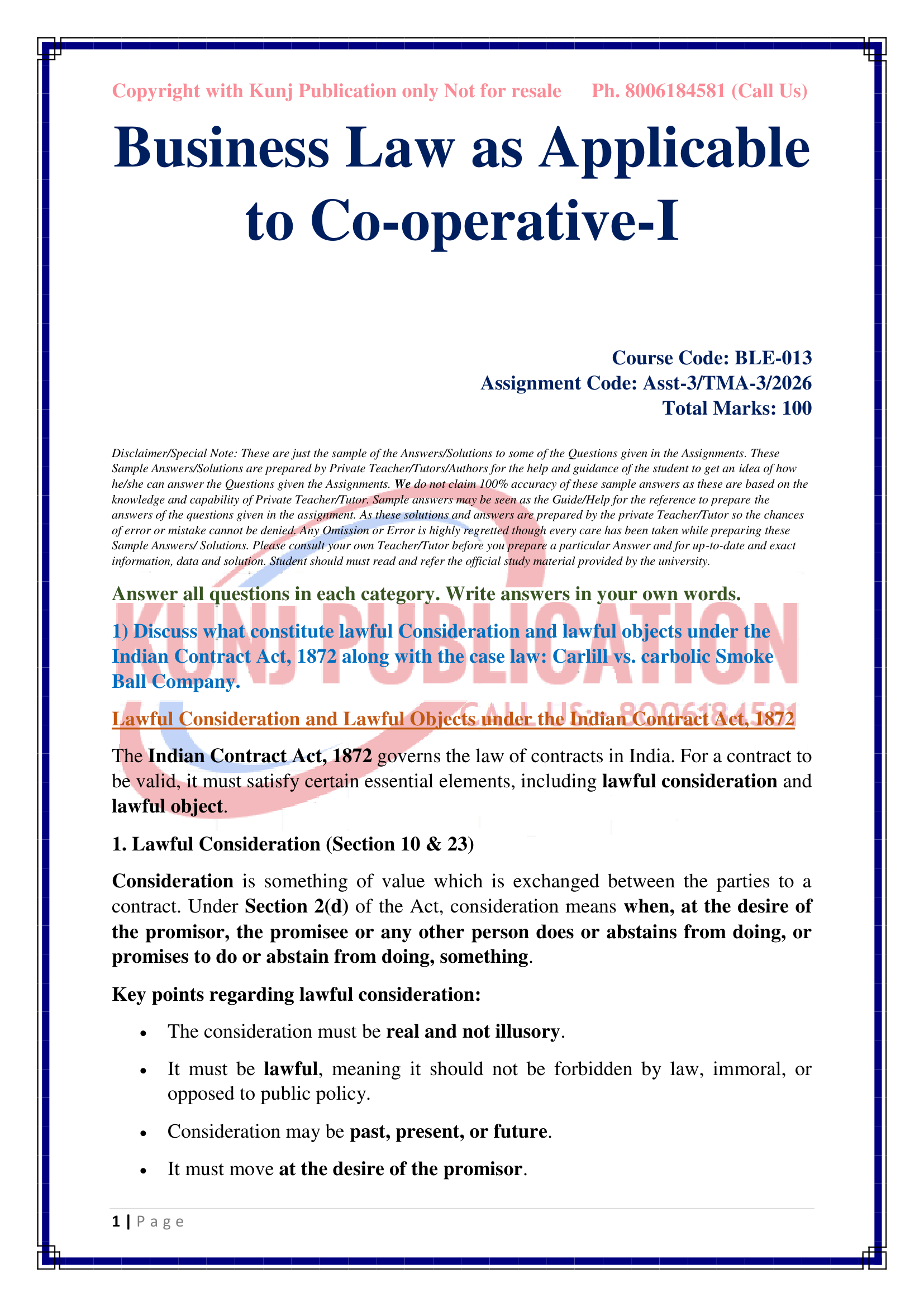BLE-013 EM 2026 KUNJ PUBLICATION-02