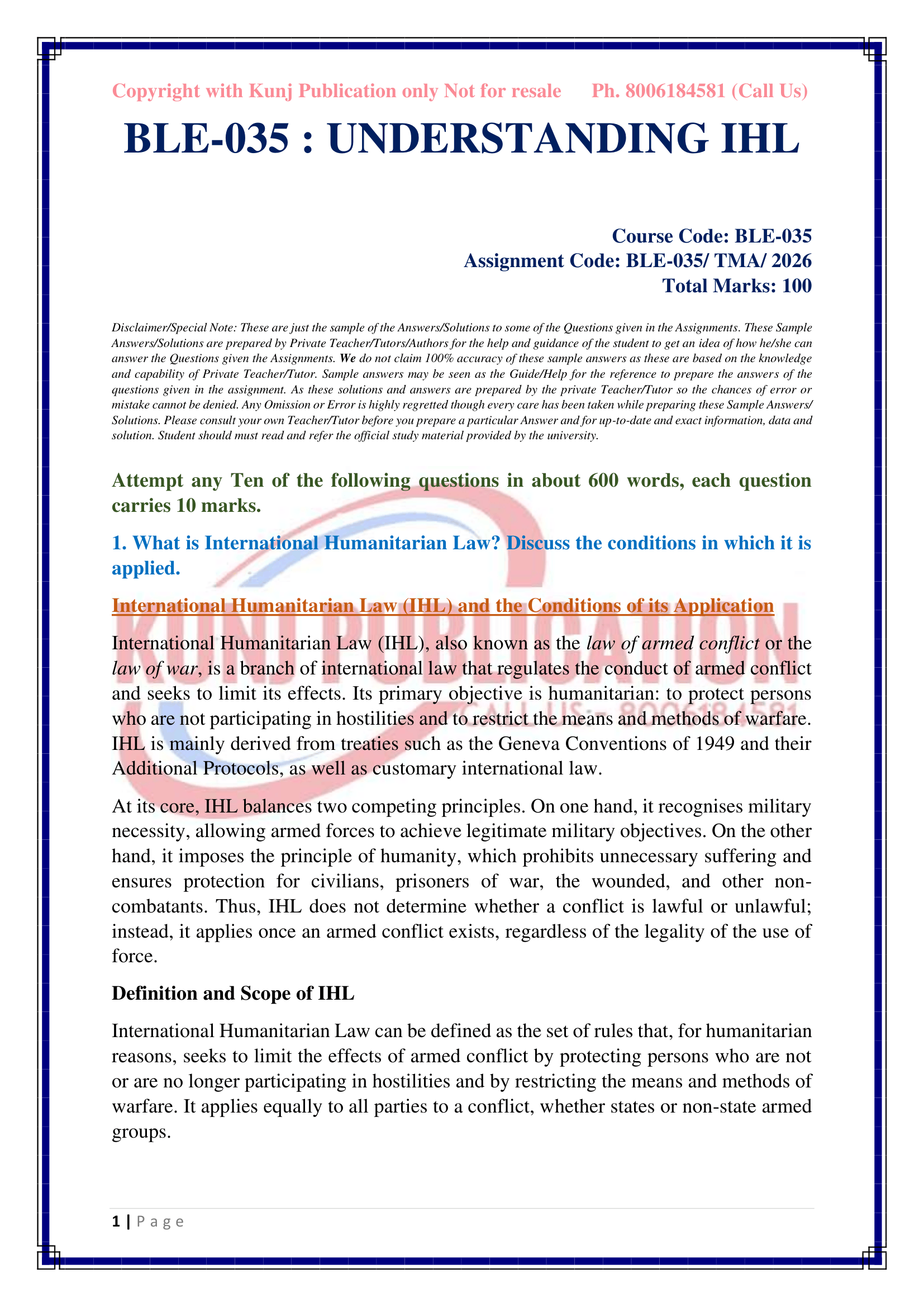 BLE-035 EM 2026 KUNJ PUBLICATION-02