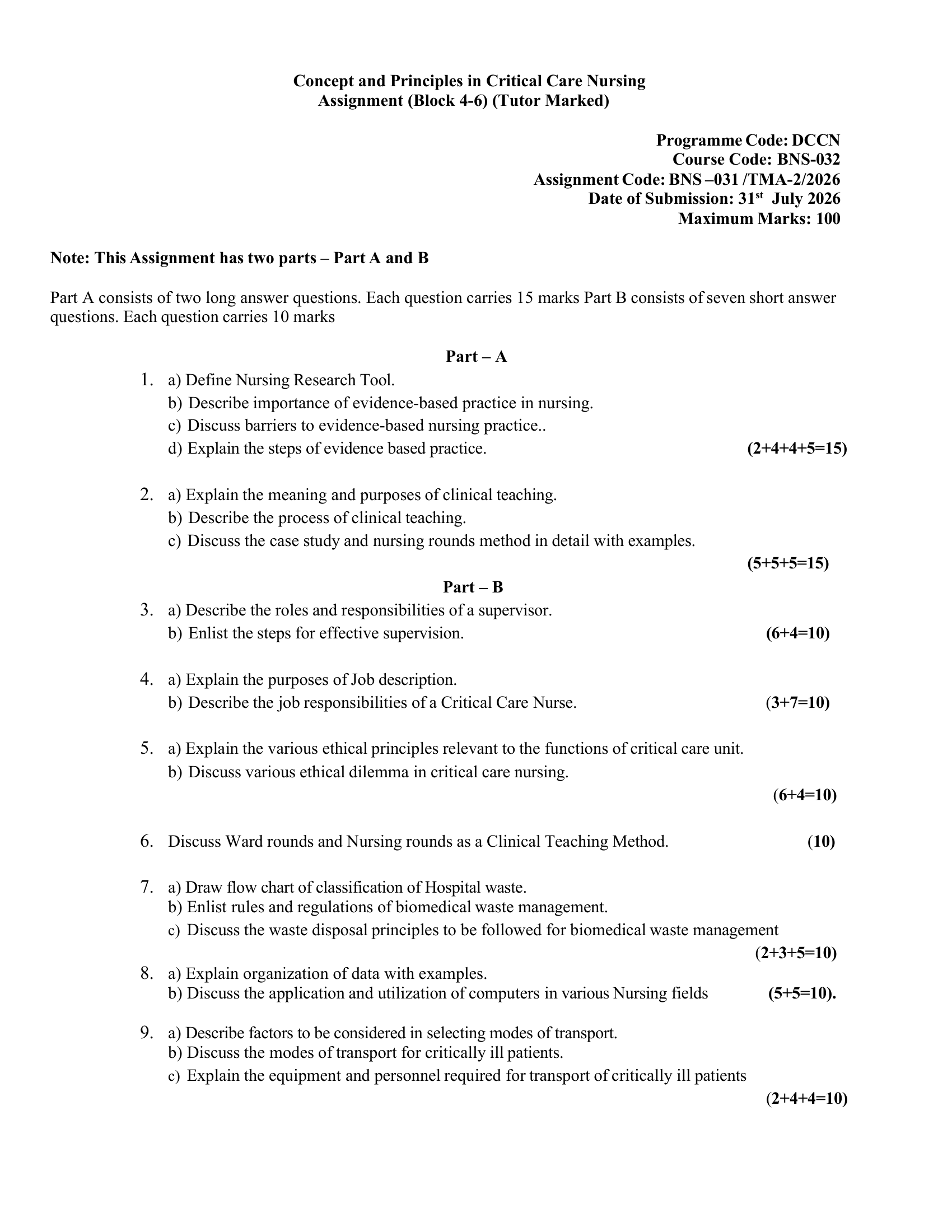BNS-031 TMA-2 2026 KUNJ PUBLICATION-01