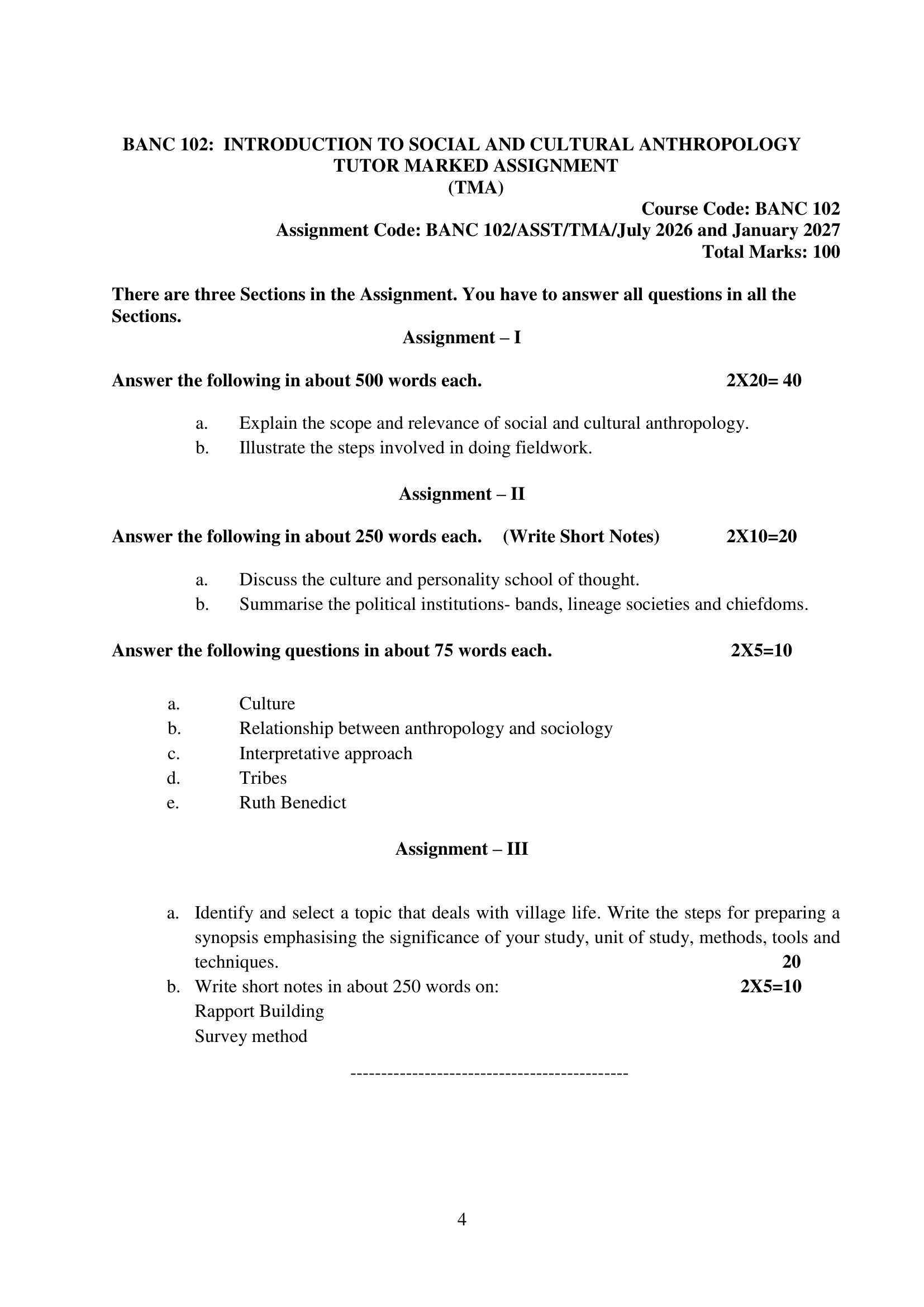 BANC-102 EM 2026-27 KUNJ PUBLICATION-01