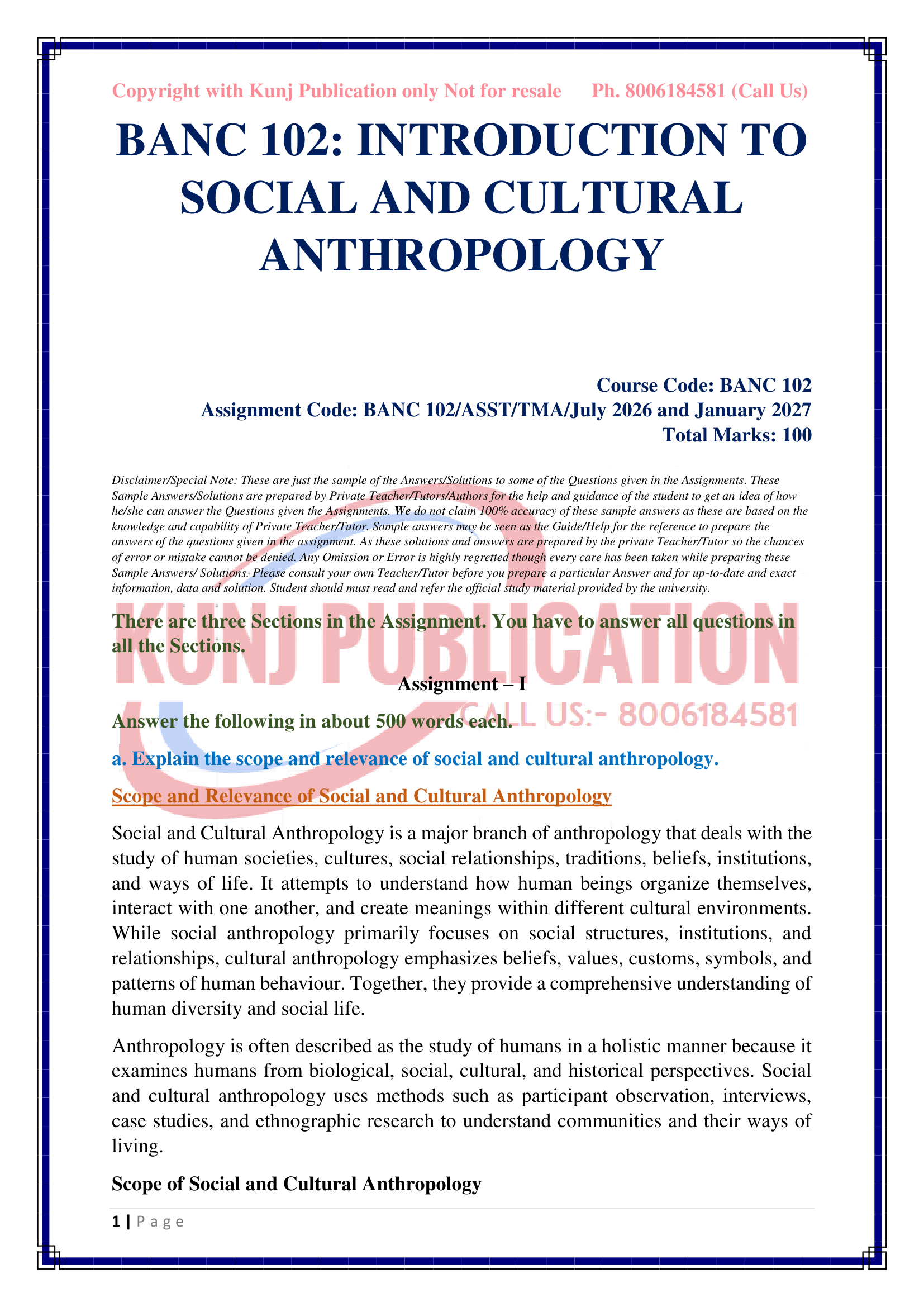 BANC-102 EM 2026-27 KUNJ PUBLICATION-02