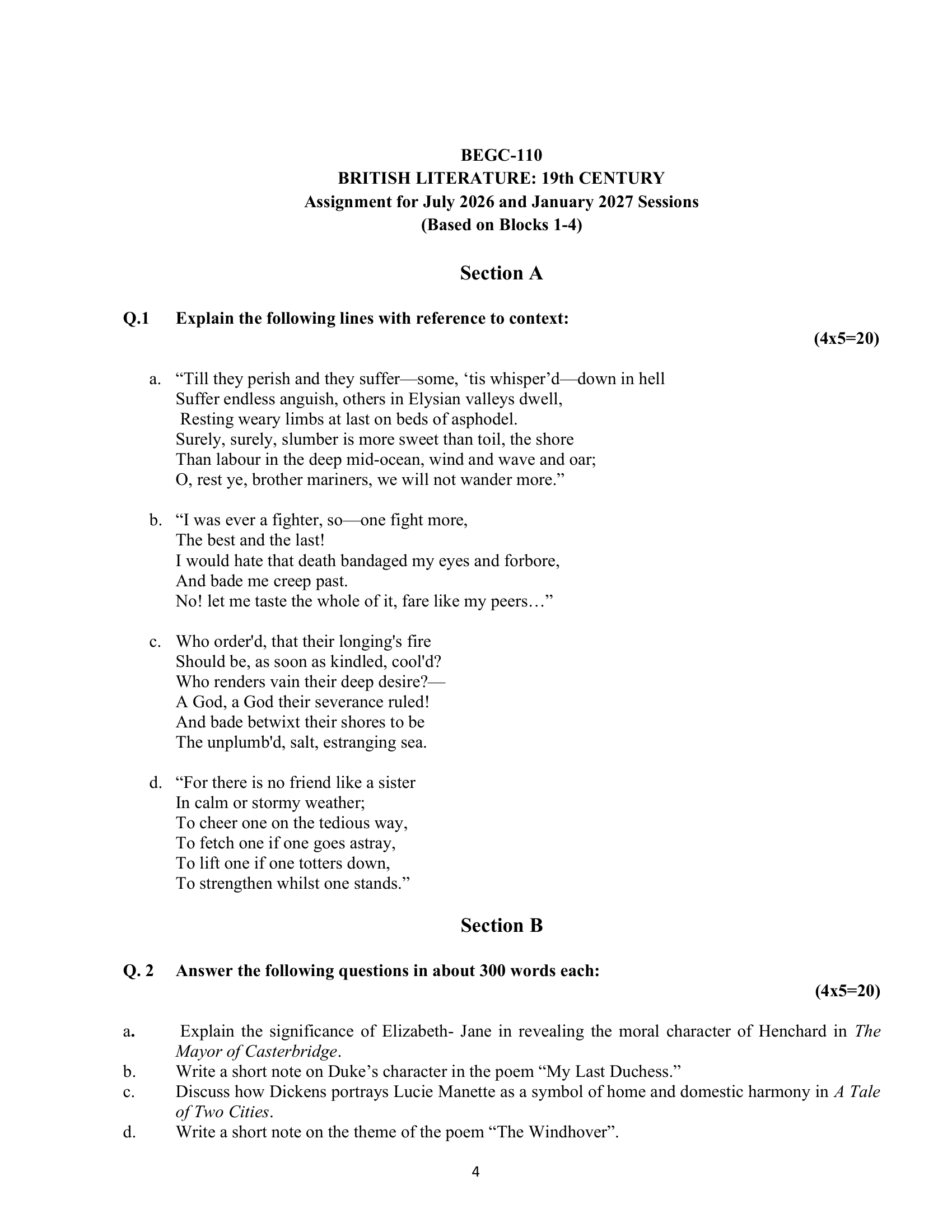 BEGC-110 EM 2026-27 KUNJ PUBLICATION-01