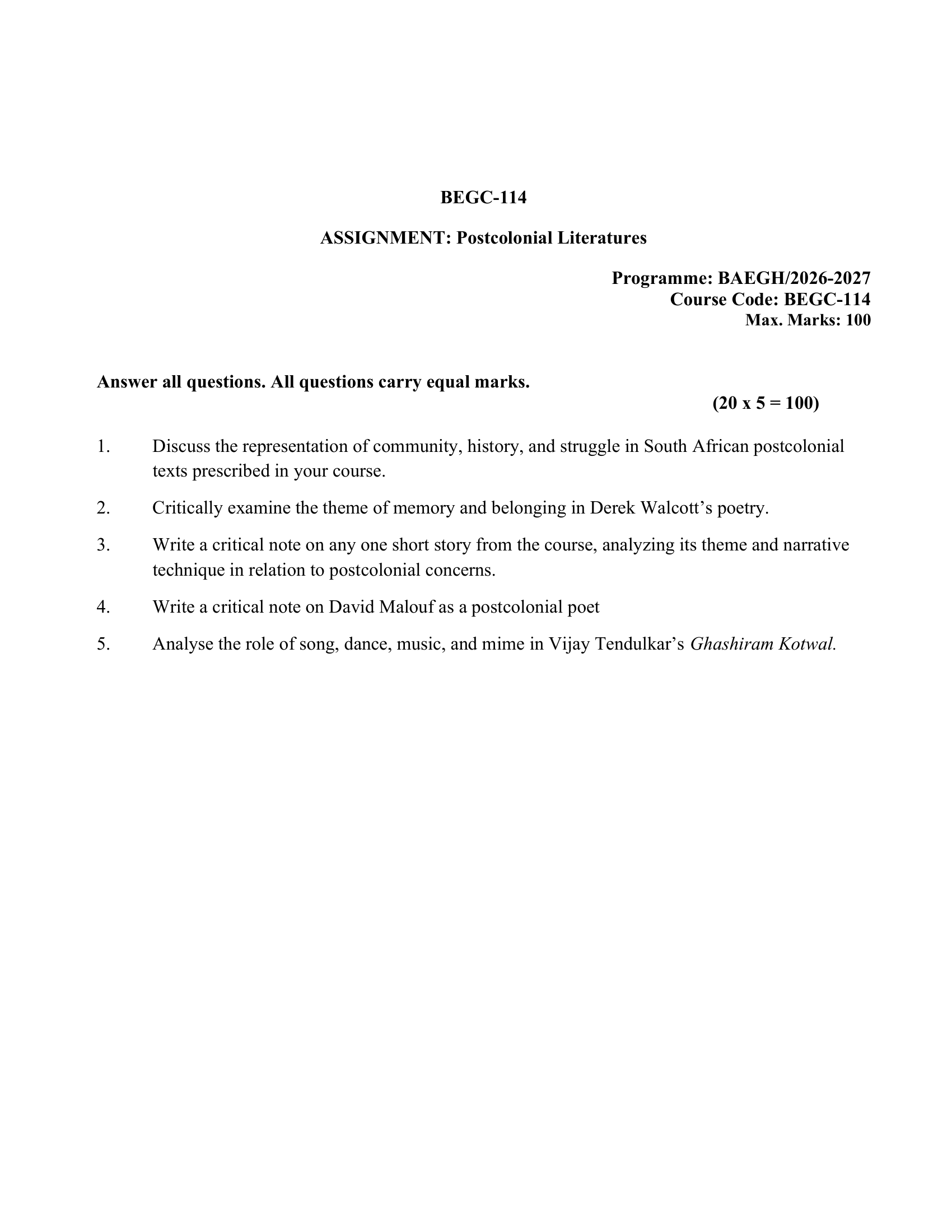 BEGC-114 EM 2026-27 KUNJ PUBLICATION-01