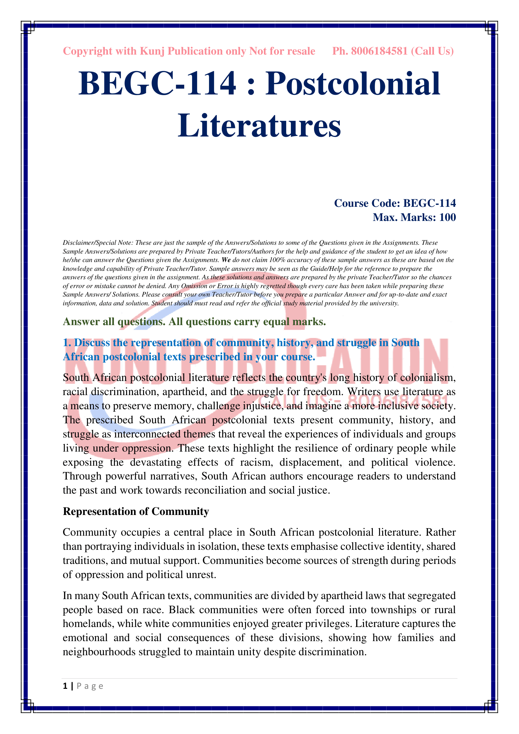 BEGC-114 EM 2026-27 KUNJ PUBLICATION-02