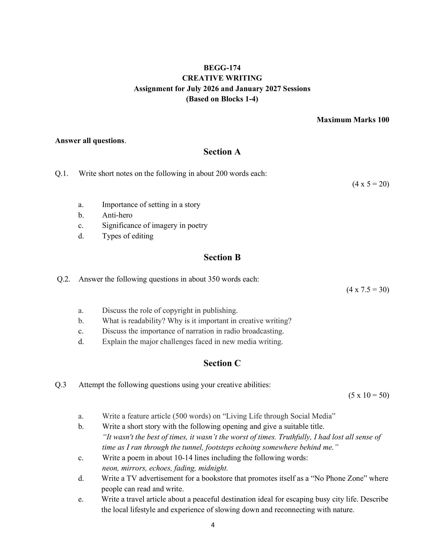 BEGG-174 EM 2026-27 KUNJ PUBLICATION-01