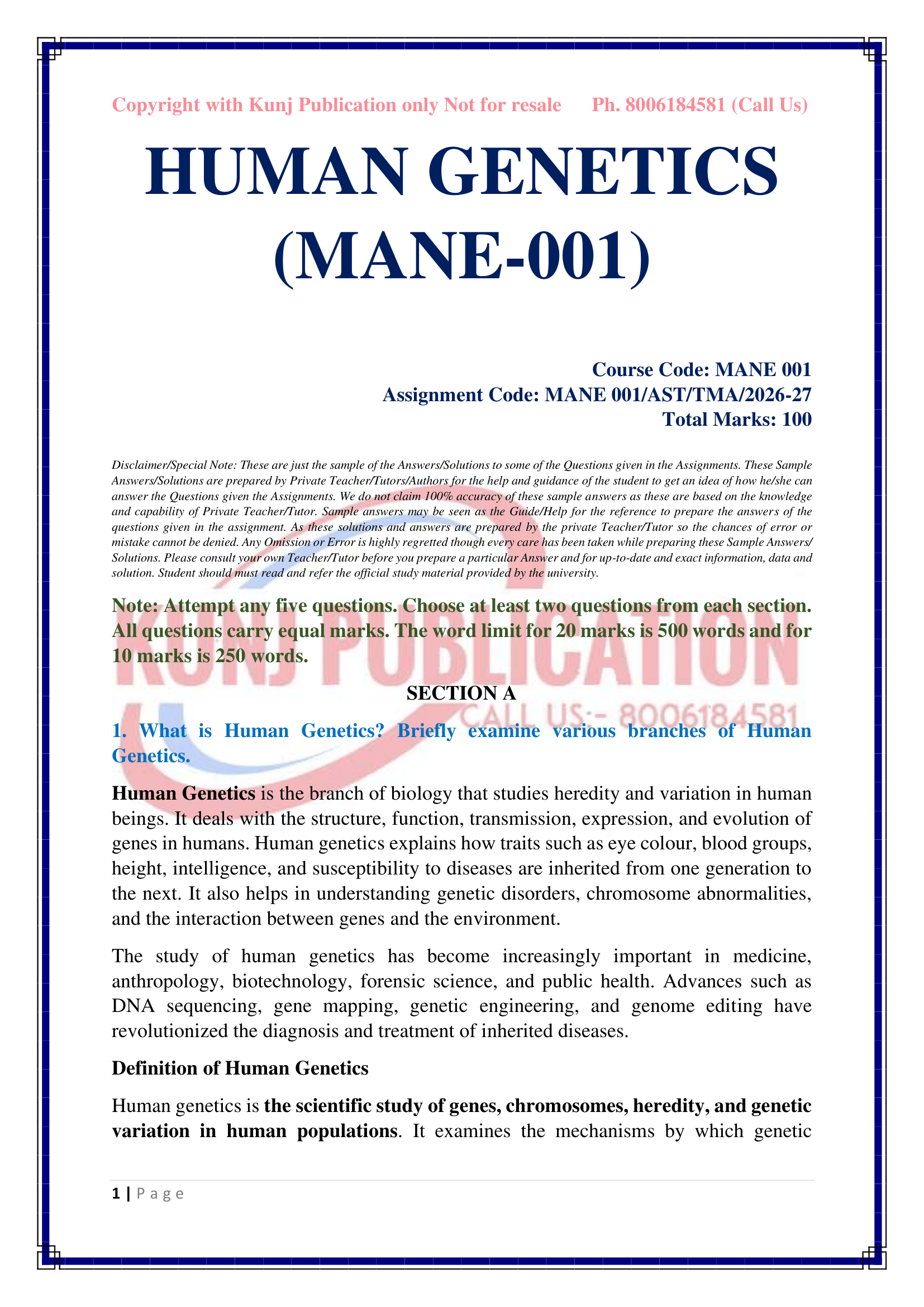 MANE-001 EM 2026-27 KUNJ PUBLICATION-02