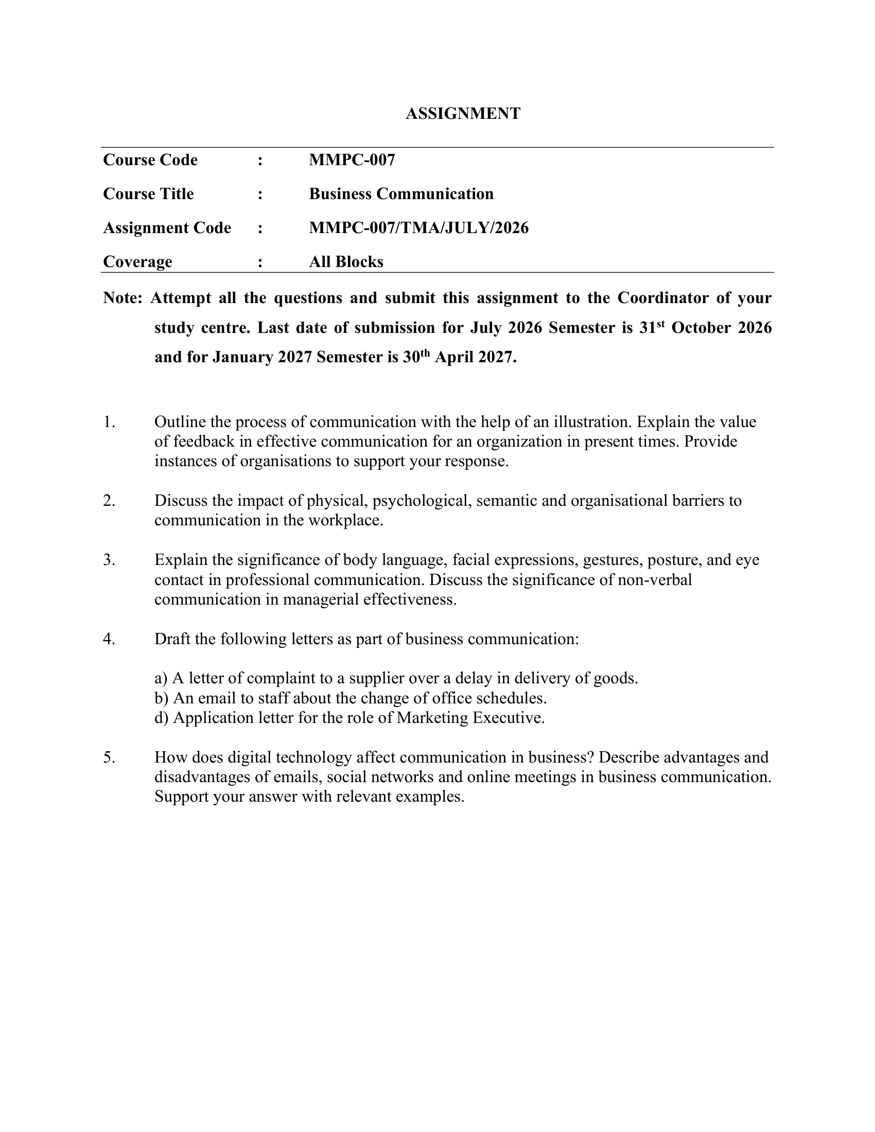 MMPC-007 EM JULY 2026 KUNJ PUBLICATION-01