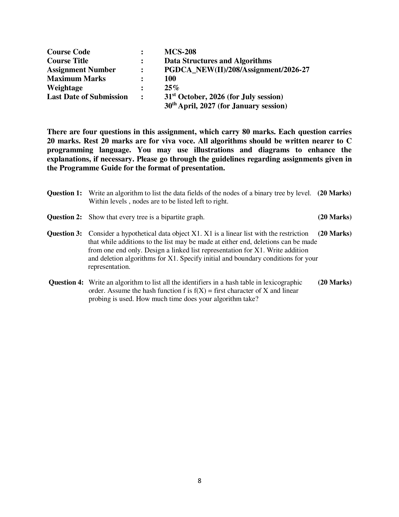 MCS-208 EM 2026-27 KUNJ PUBLICATION-01