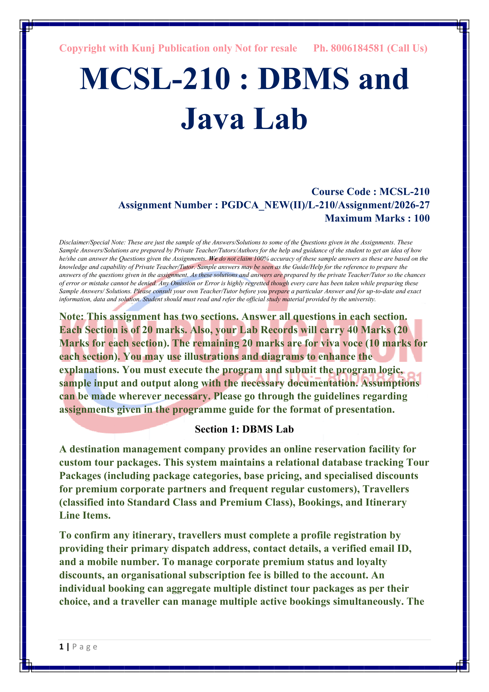 MCSL-210 EM 2026-27 KUNJ PUBLICATION-03
