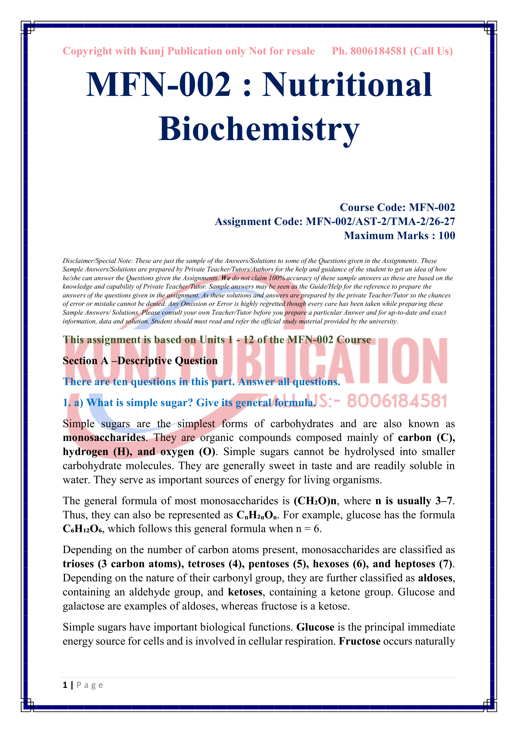 MFN-002 TMA-02 2026-27 KUNJ PUBLICATION-03