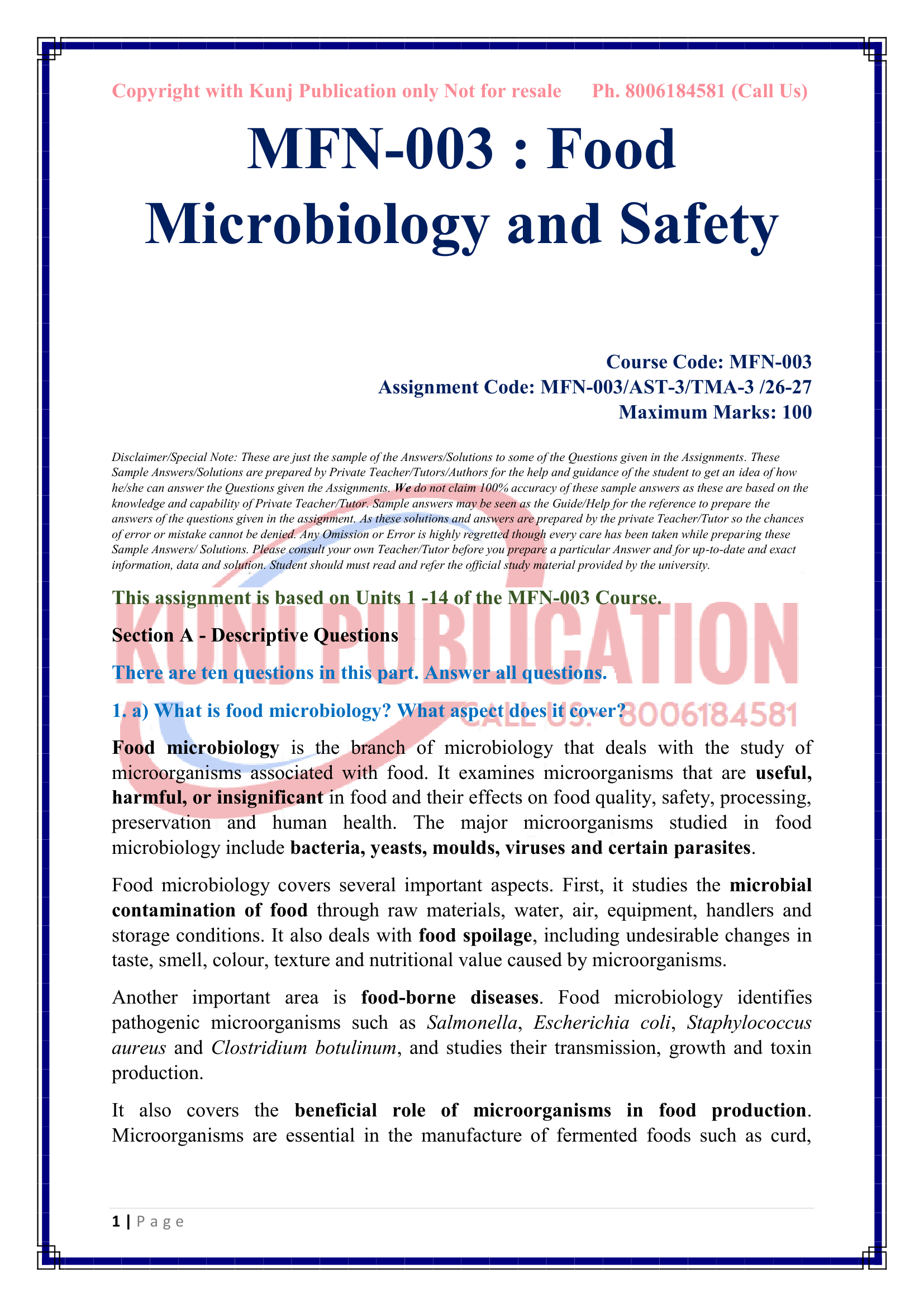 MFN-003 TMA-03 2026-27 KUNJ PUBLICATION-03