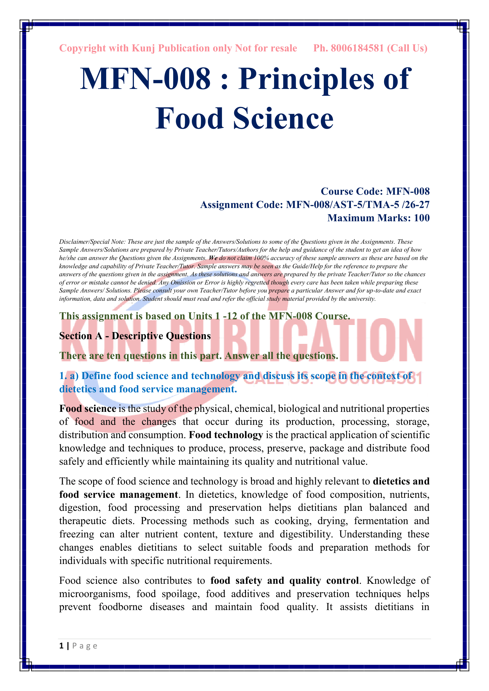 MFN-008 TMA-05 2026-27 KUNJ PUBLICATION-03