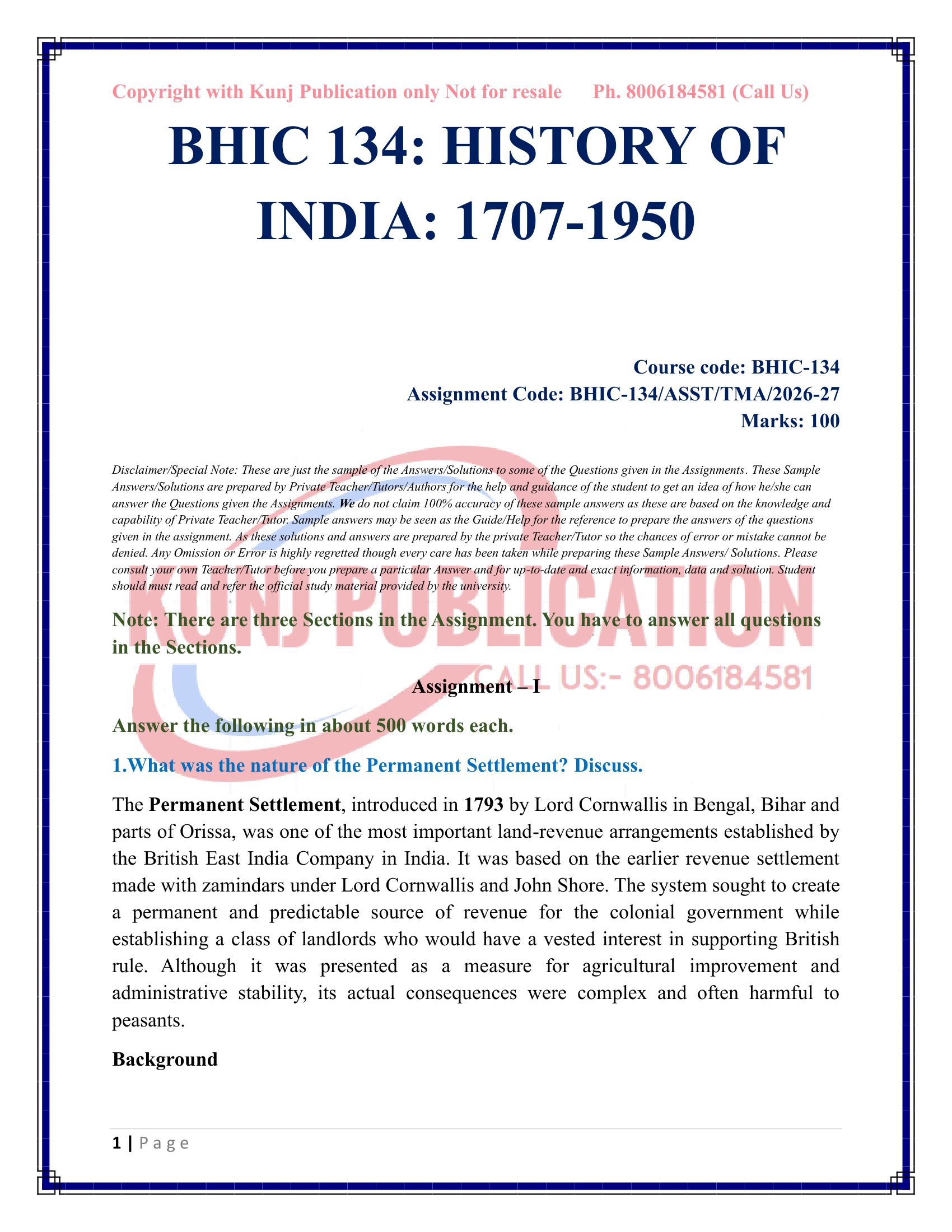 BHIC-134 EM 2026-27 KUNJ PUBLICATION-02